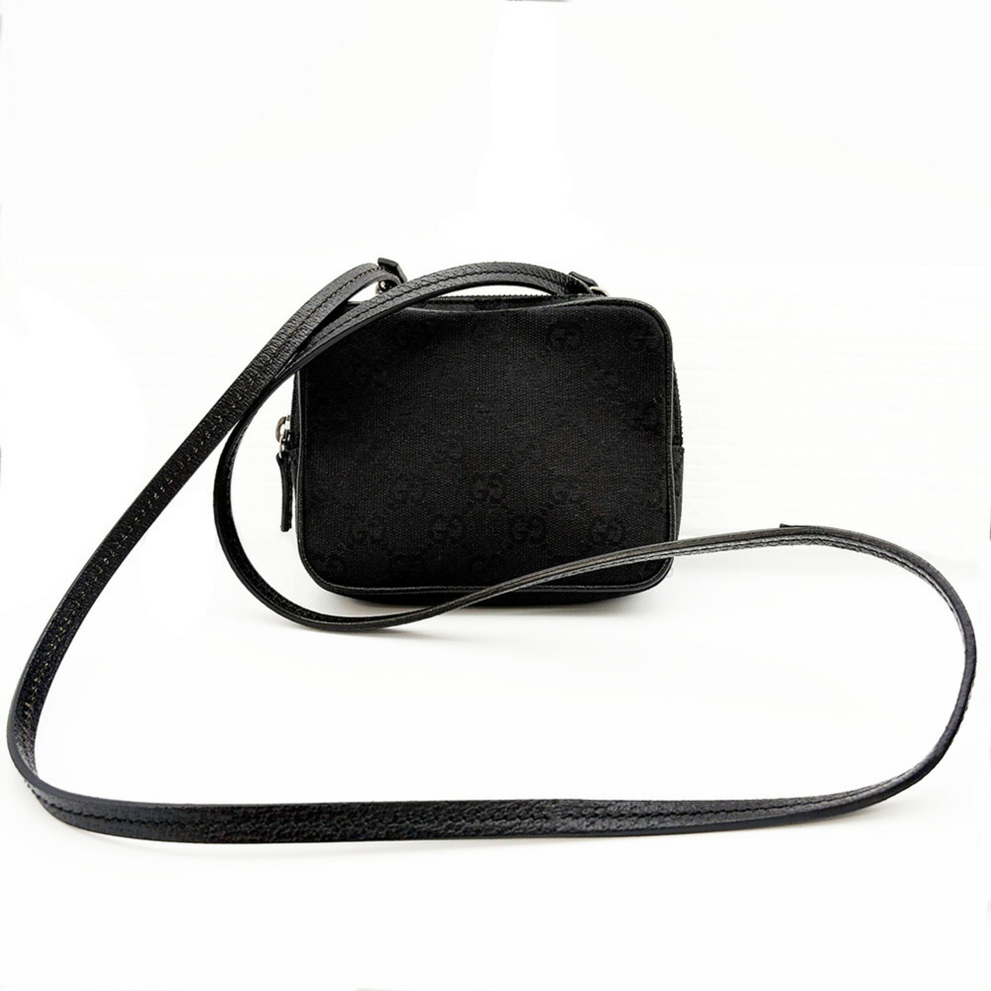 Gg Canvas Gg Canvas Leather Shoulder Bag (Pre-Owned) - Gucci - Modalova