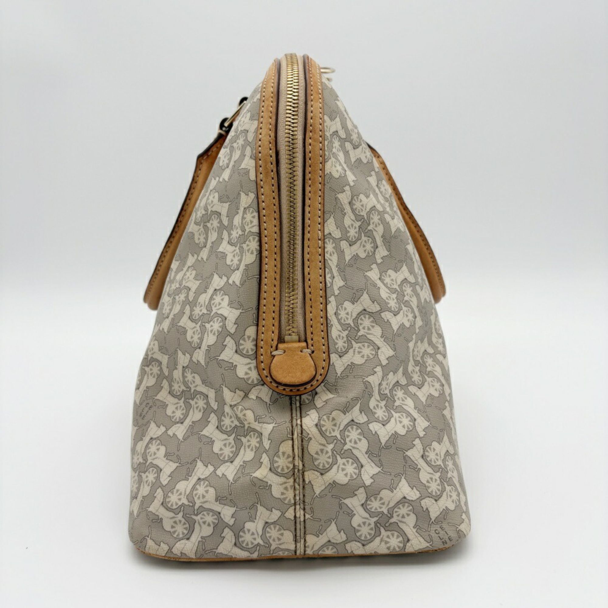 Pvc Leather Boston Bag Handbag (Pre-Owned) - Celine - Modalova