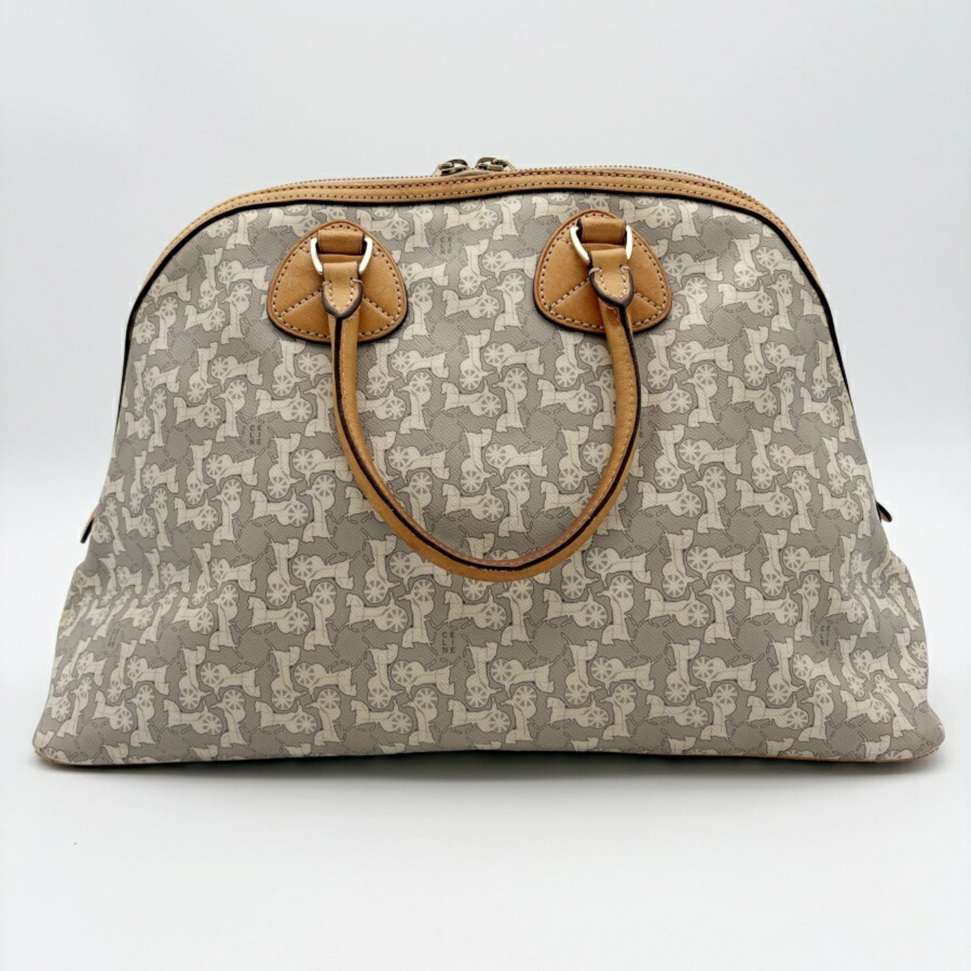 Pvc Leather Boston Bag Handbag (Pre-Owned) - Celine - Modalova