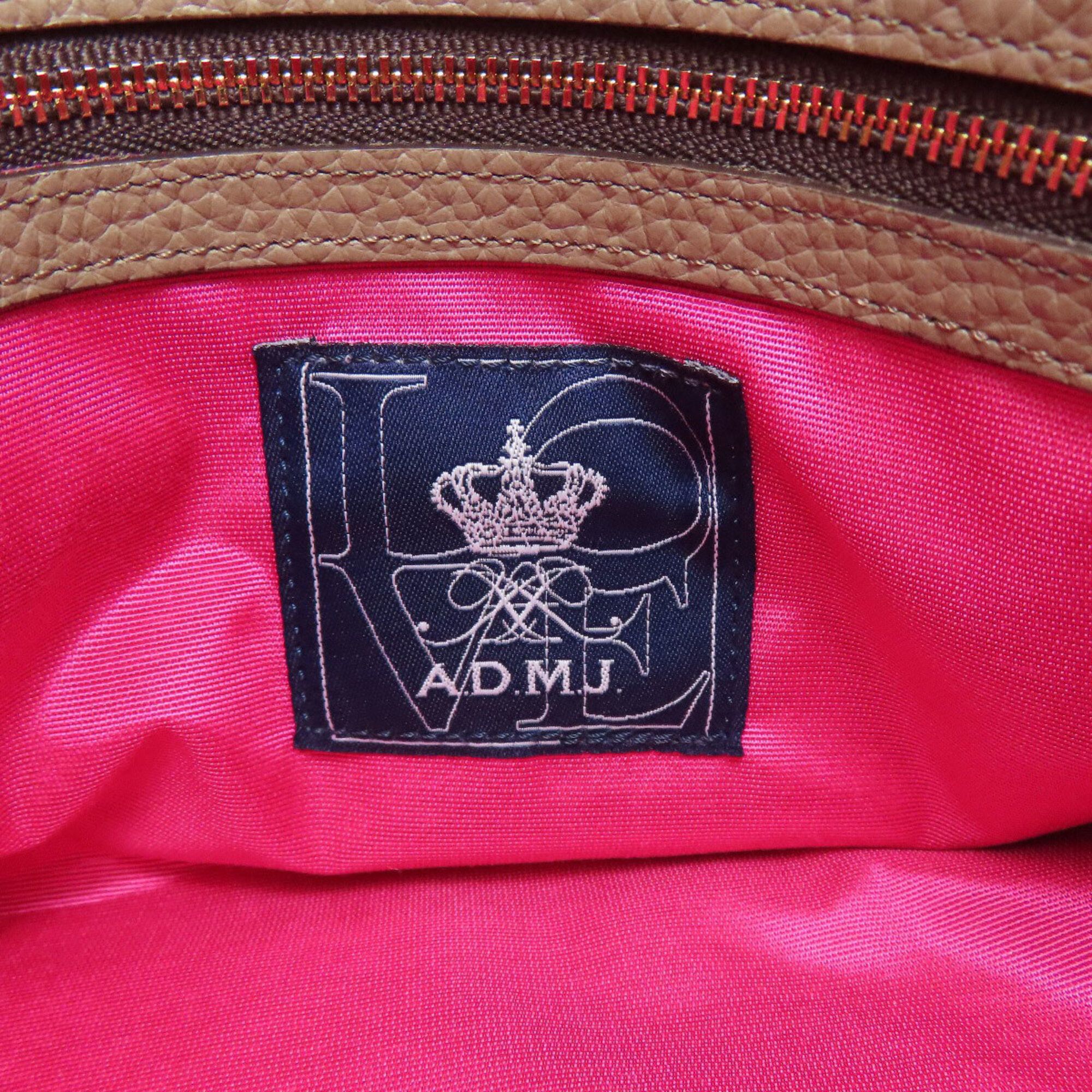 Leather Handbag (Pre-Owned) - A.D.M.J - Modalova