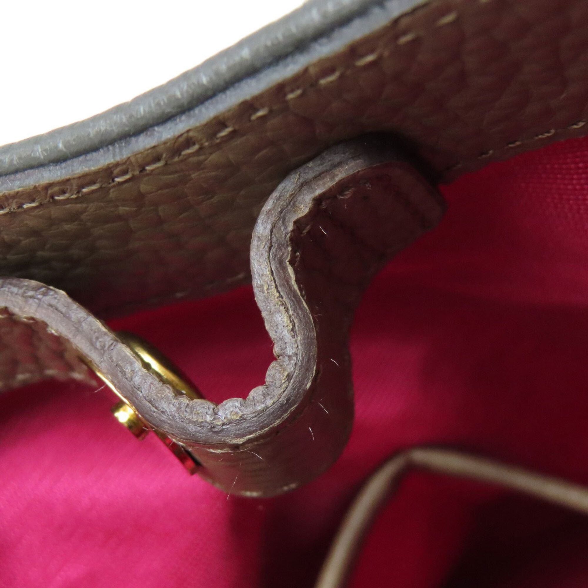 Leather Handbag (Pre-Owned) - A.D.M.J - Modalova