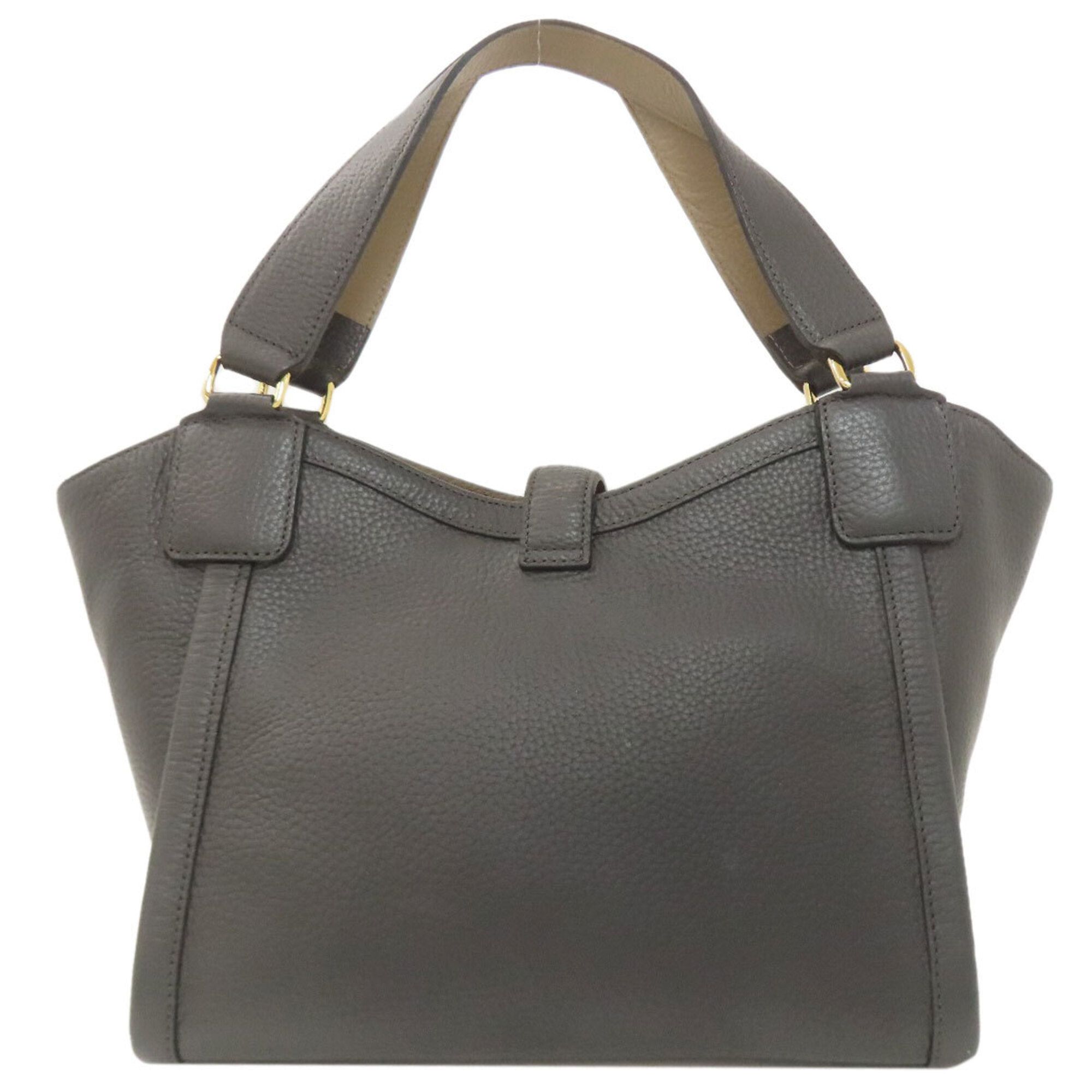 Leather Handbag (Pre-Owned) - A.D.M.J - Modalova