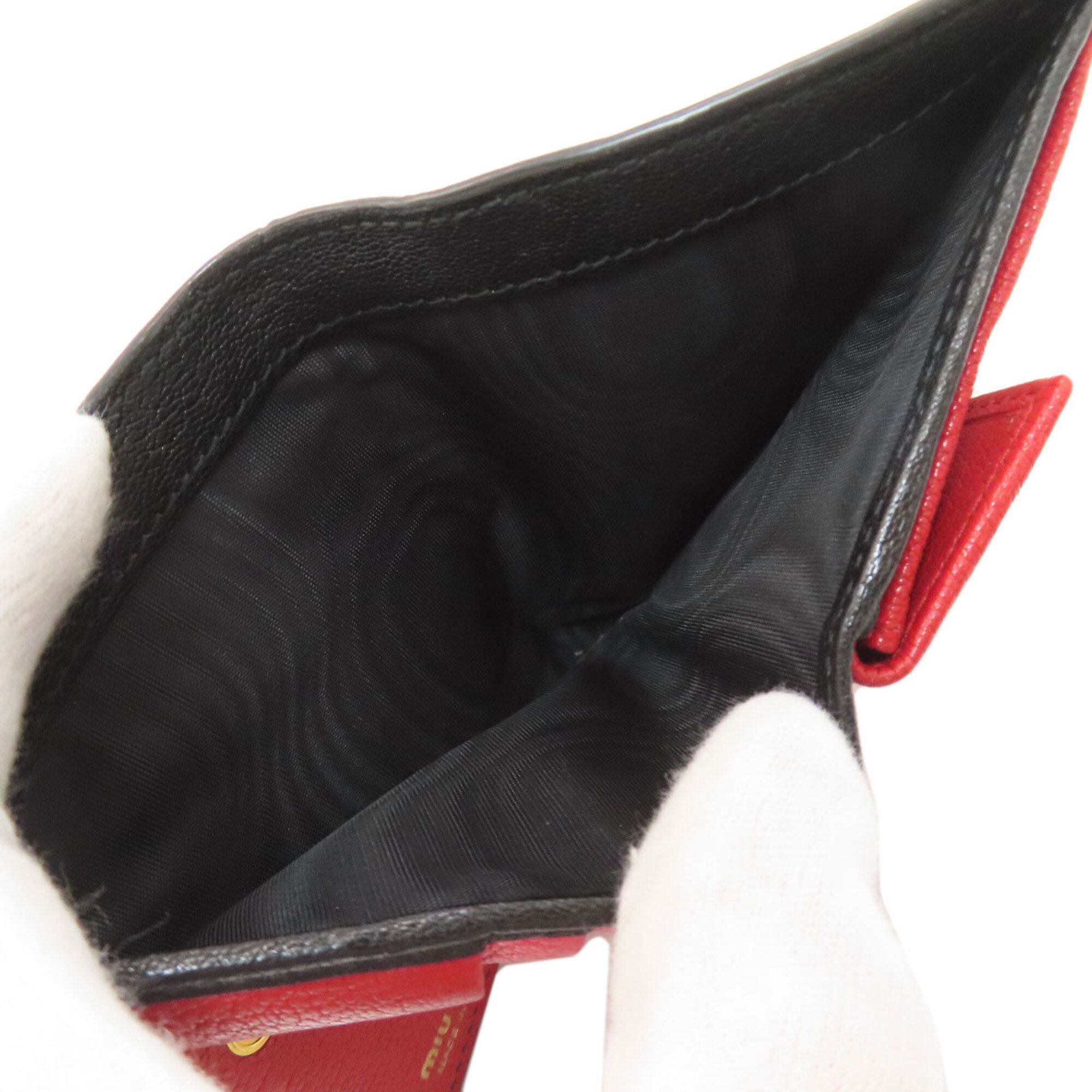 Leather Wallet (Bi-Fold) (Pre-Owned) - Miu Miu - Modalova