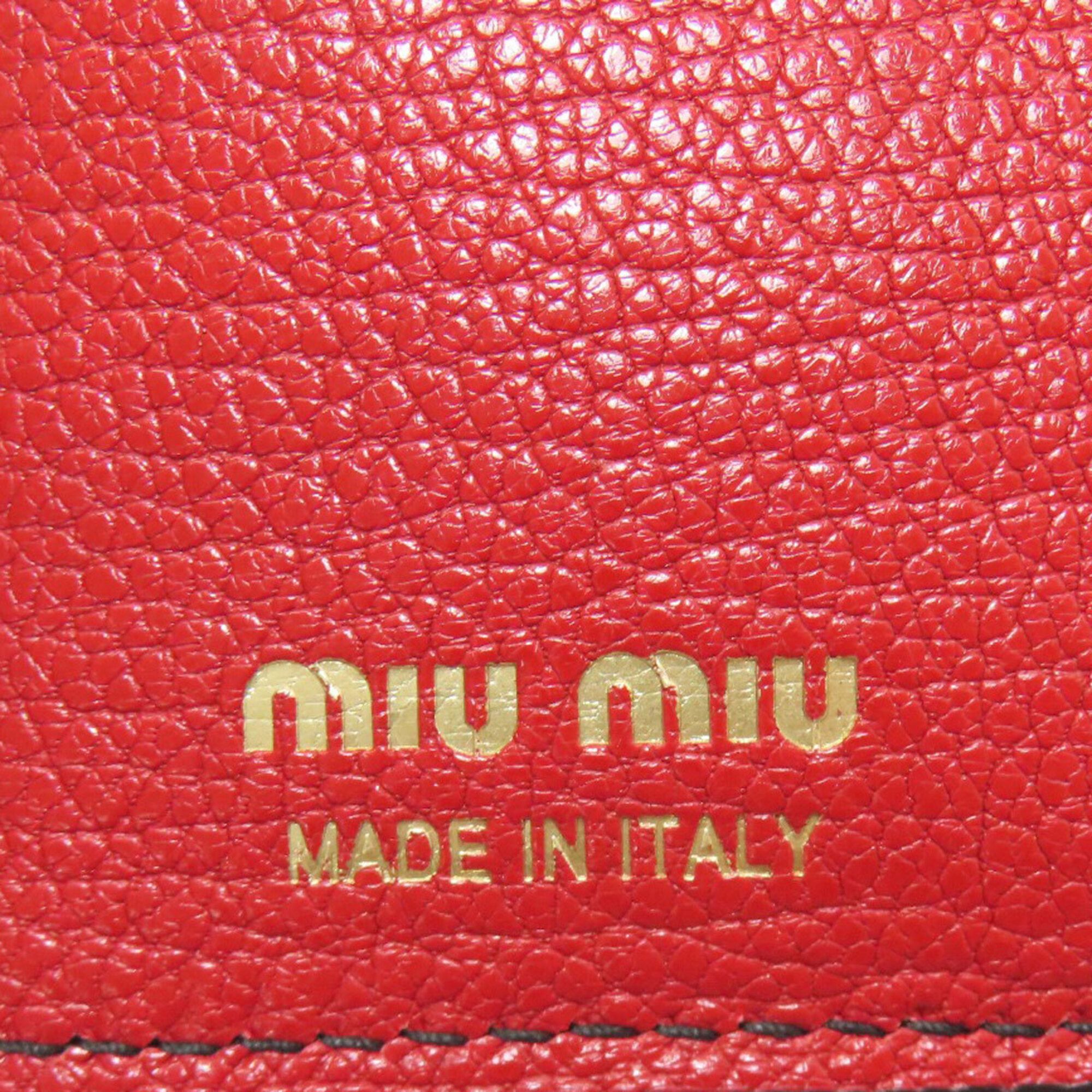 Leather Wallet (Bi-Fold) (Pre-Owned) - Miu Miu - Modalova