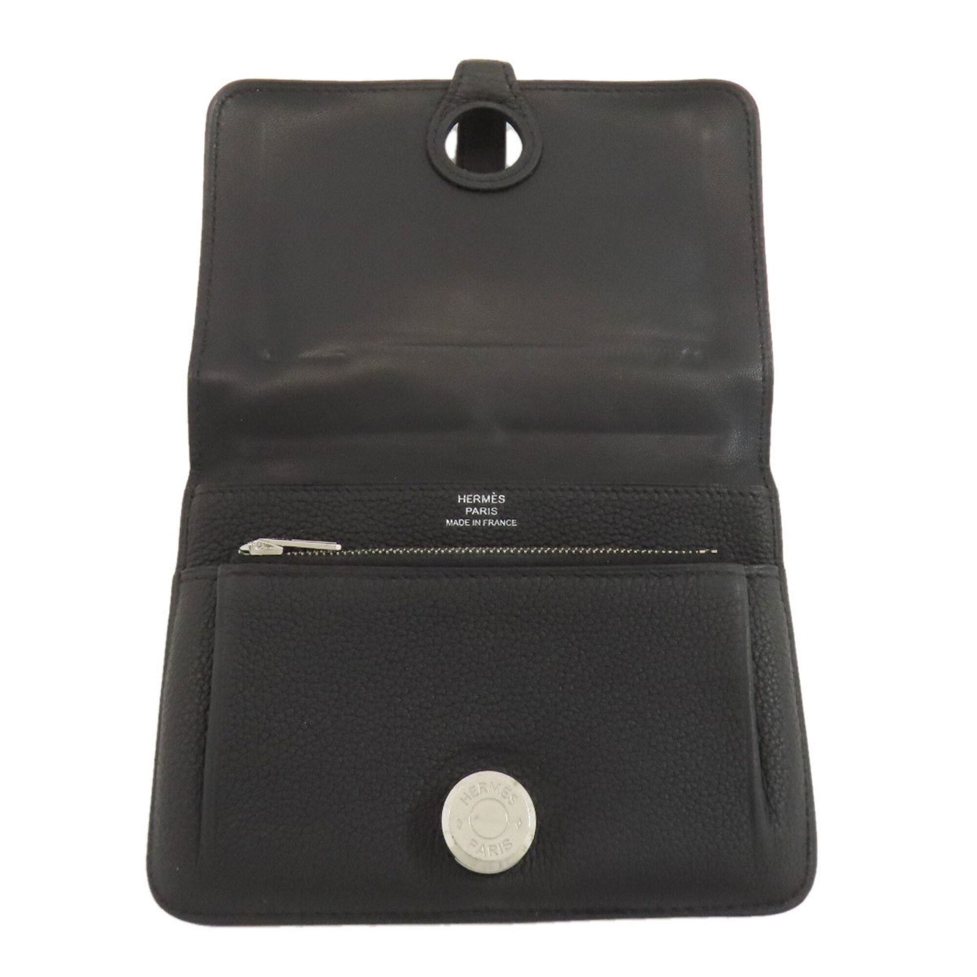 Togo Leather Wallet (Bi-Fold) (Pre-Owned) - Hermes - Modalova