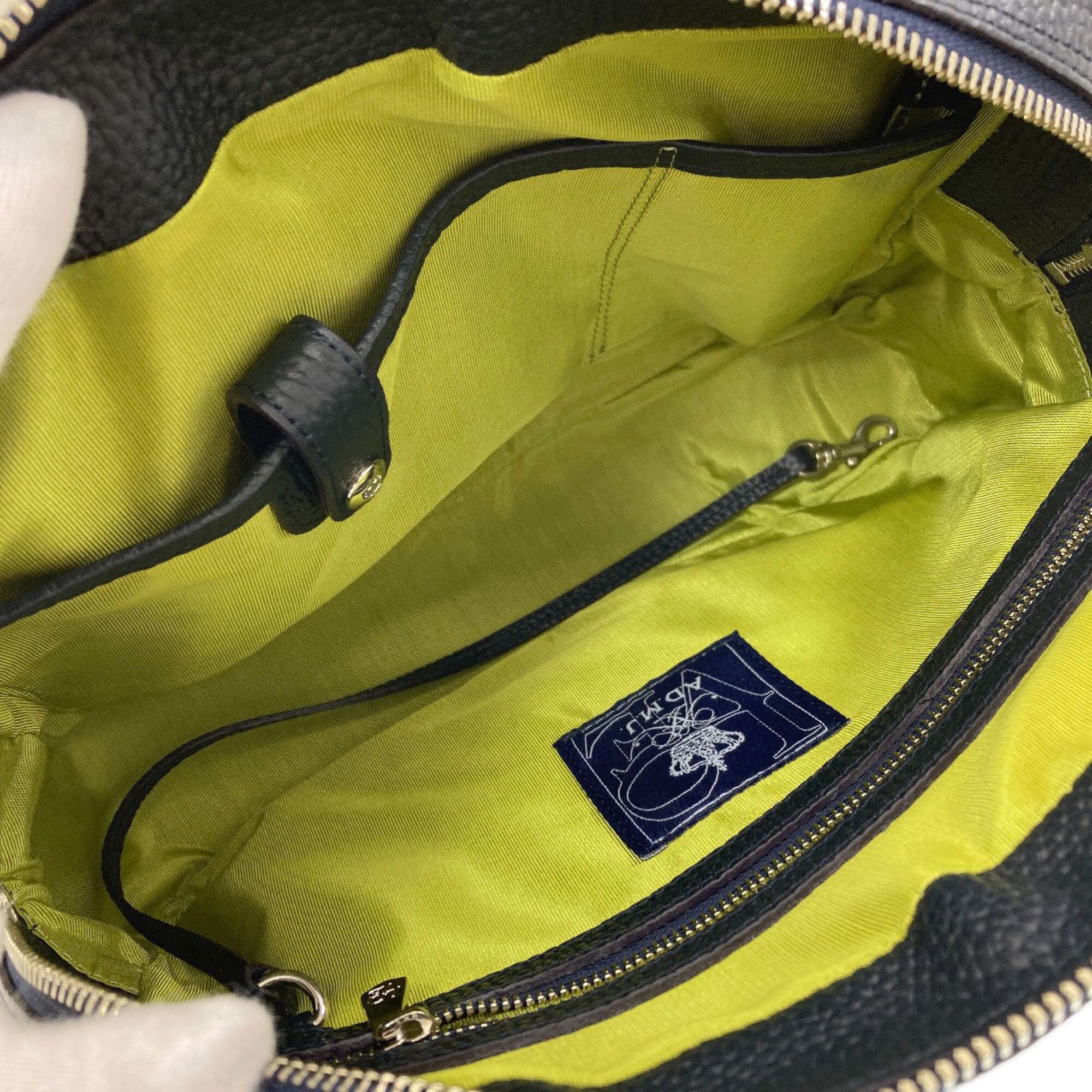 Leather Handbag (Pre-Owned) - A.D.M.J - Modalova