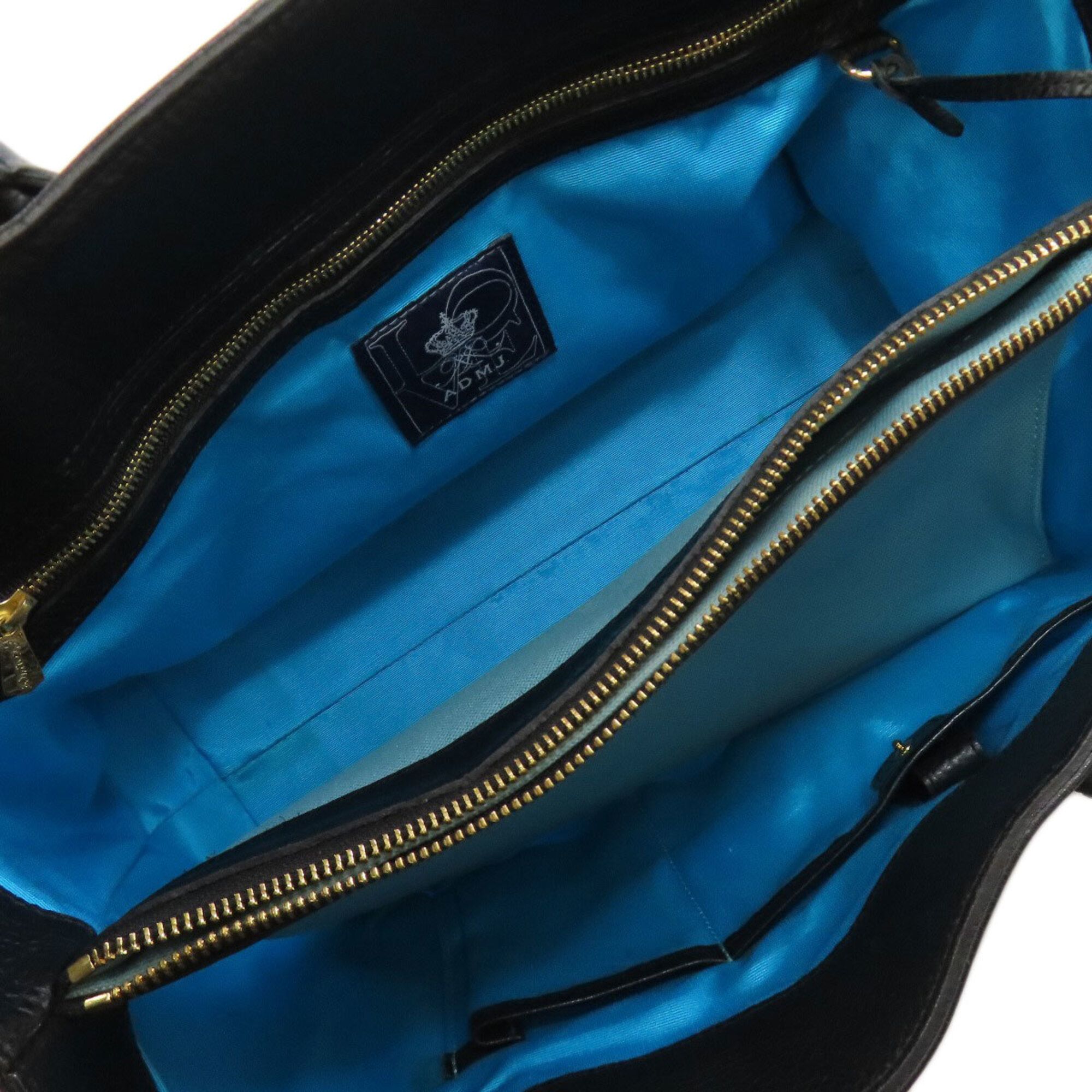 Leather Handbag (Pre-Owned) - A.D.M.J - Modalova