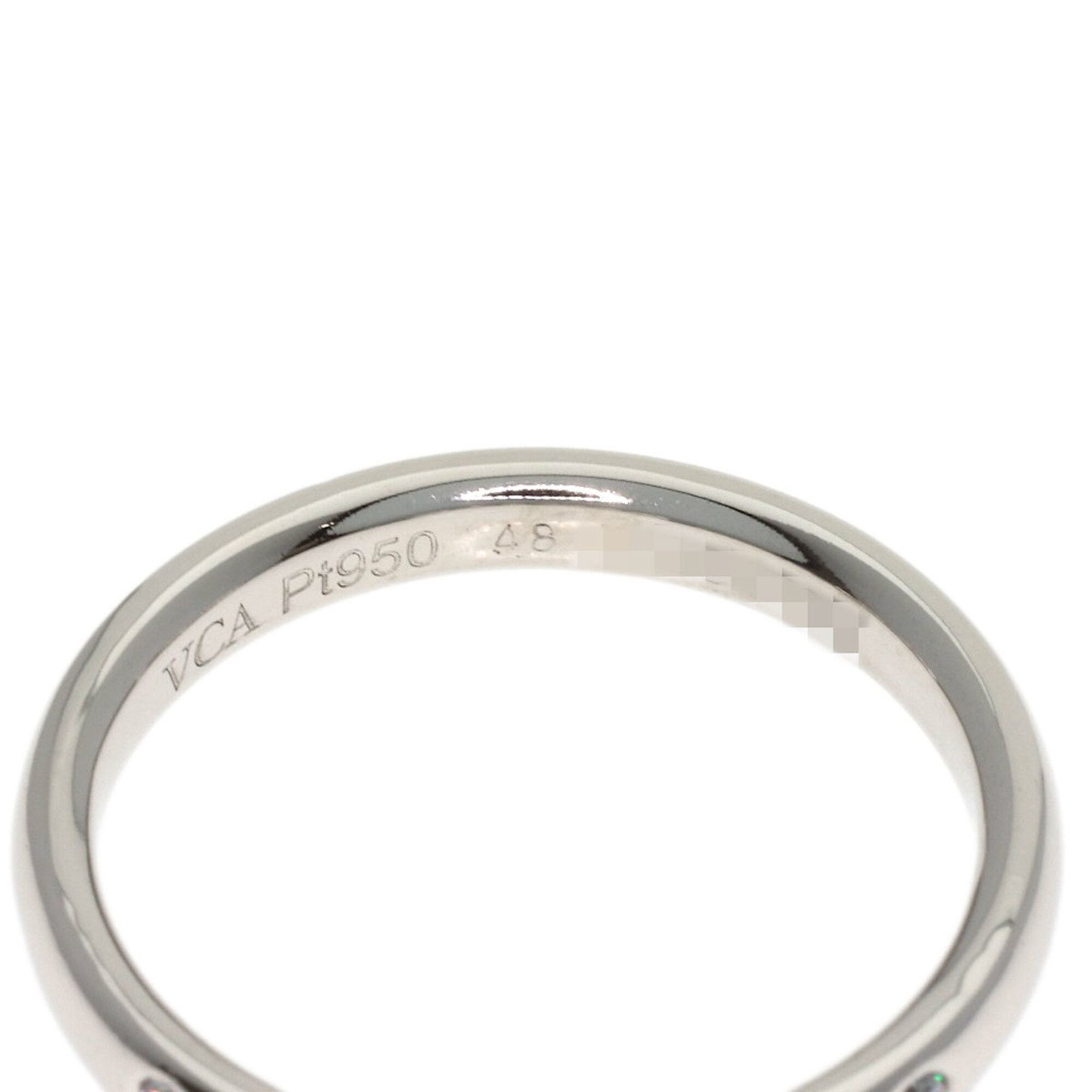 Platinum 950 Band Ring (Pre-Owned) - Van Cleef & Arpels - Modalova