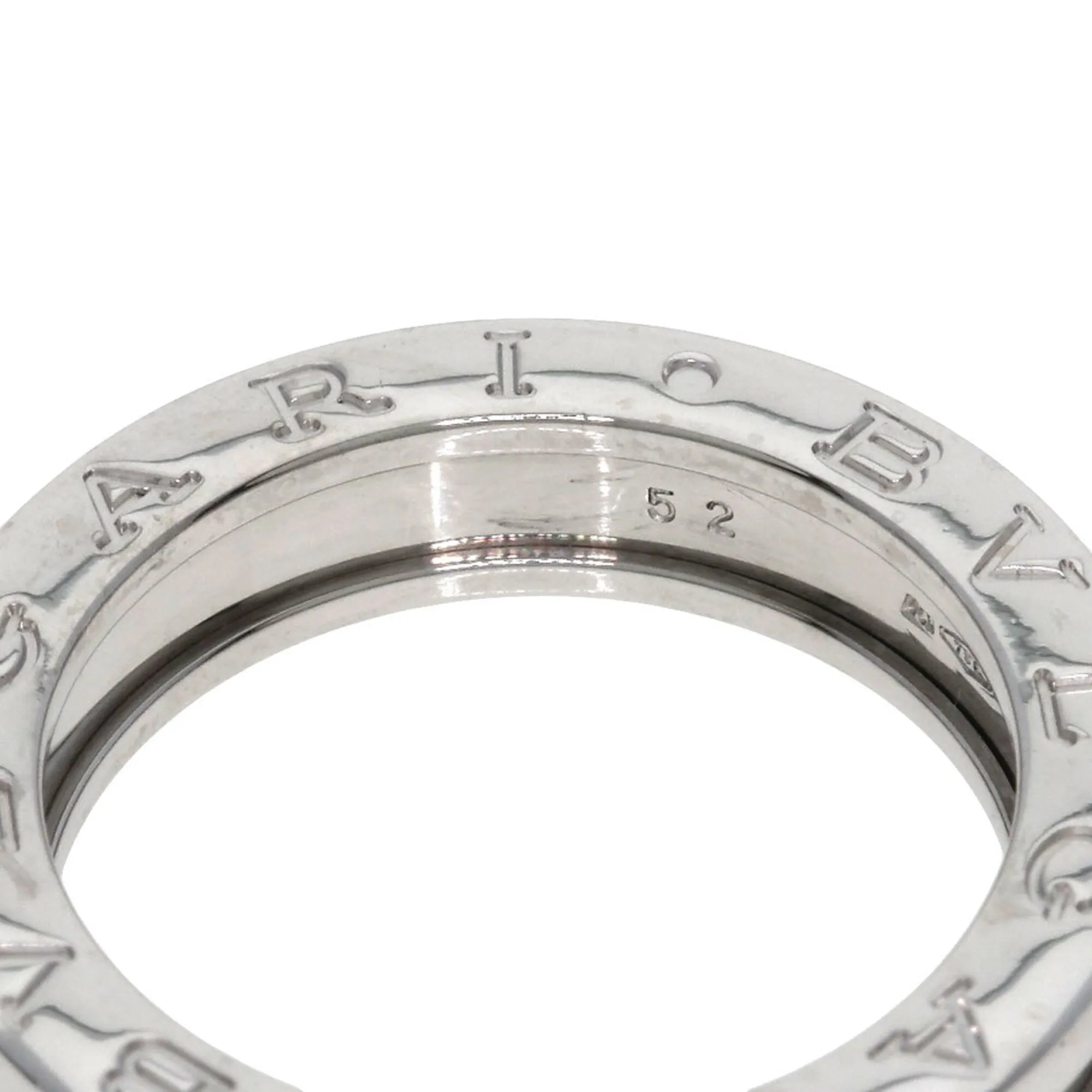 White Gold (18K) Band Ring (Pre-Owned) - Bvlgari - Modalova