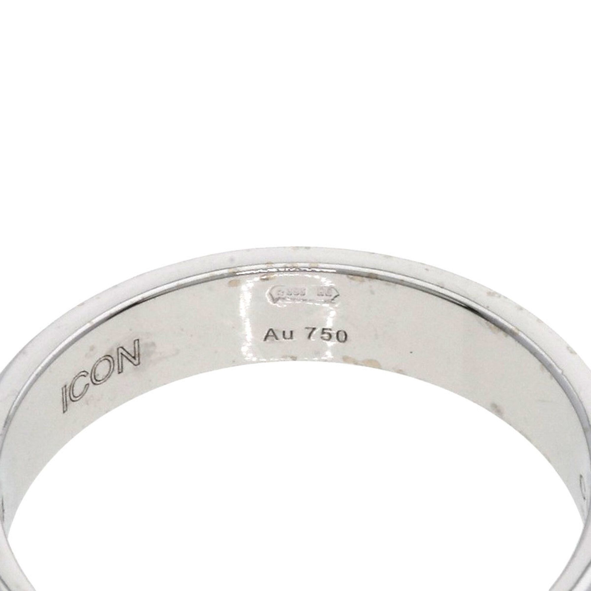 White Gold (18K) Band Ring (Pre-Owned) - Gucci - Modalova