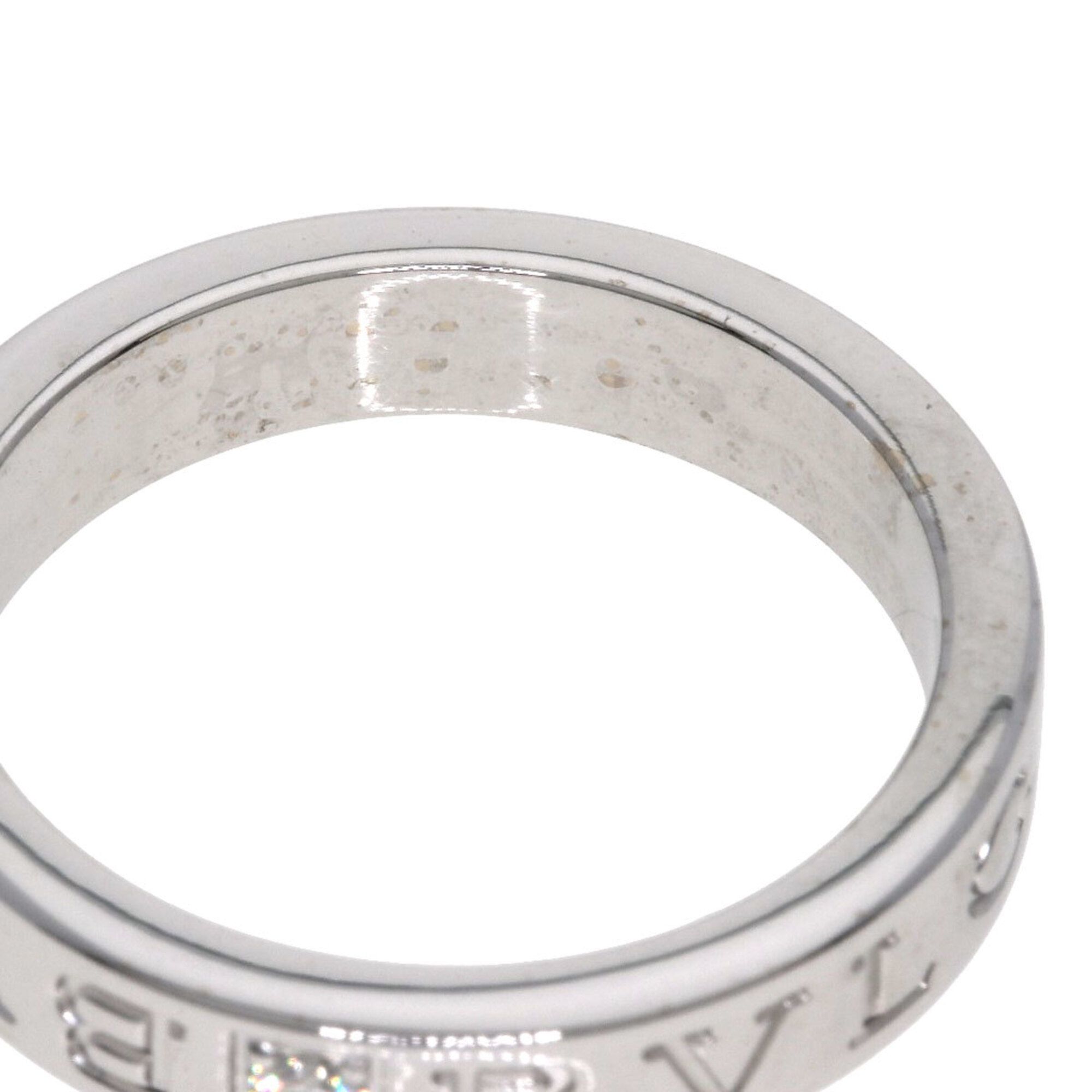 White Gold (18K) Band Ring (Pre-Owned) - Bvlgari - Modalova