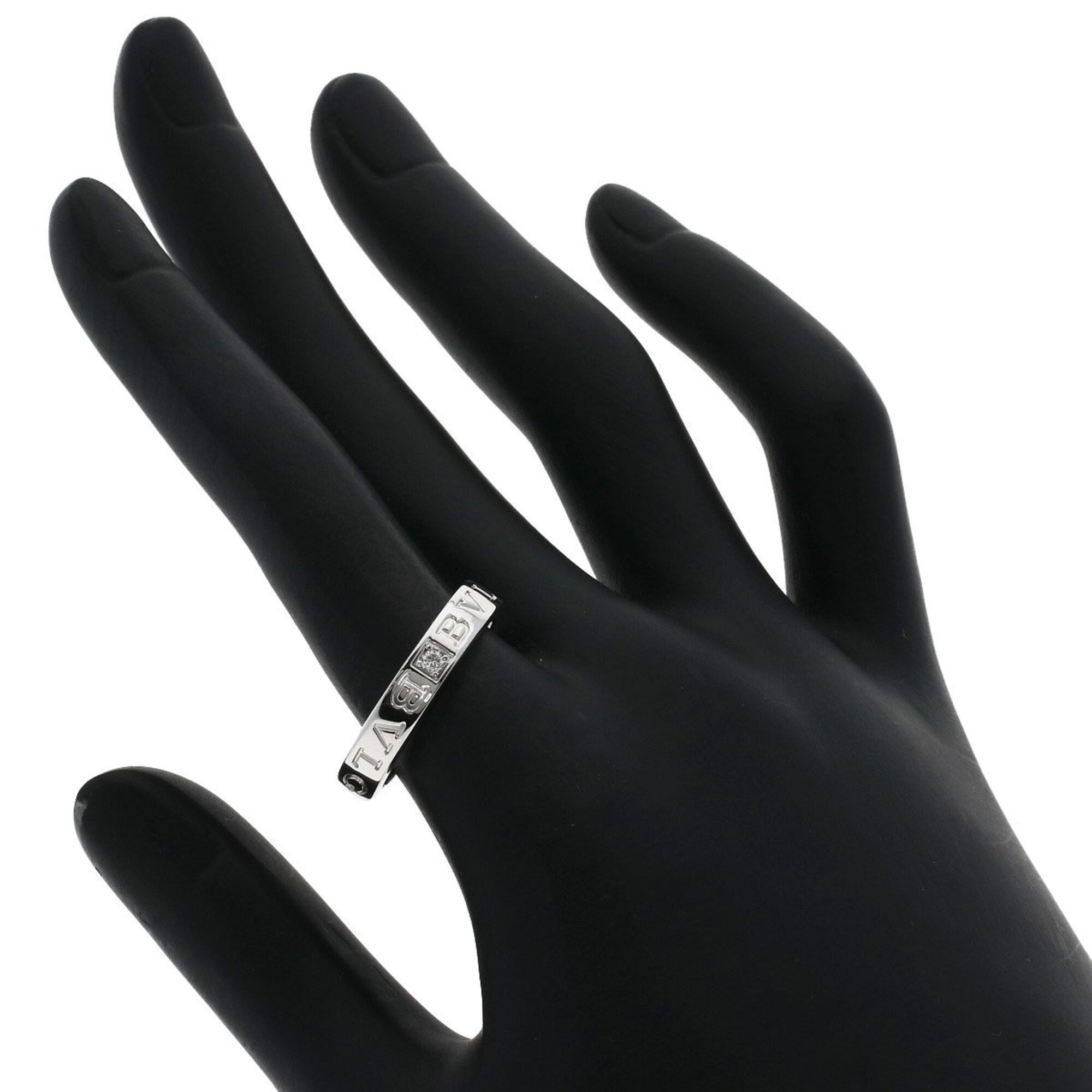 White Gold (18K) Band Ring (Pre-Owned) - Bvlgari - Modalova