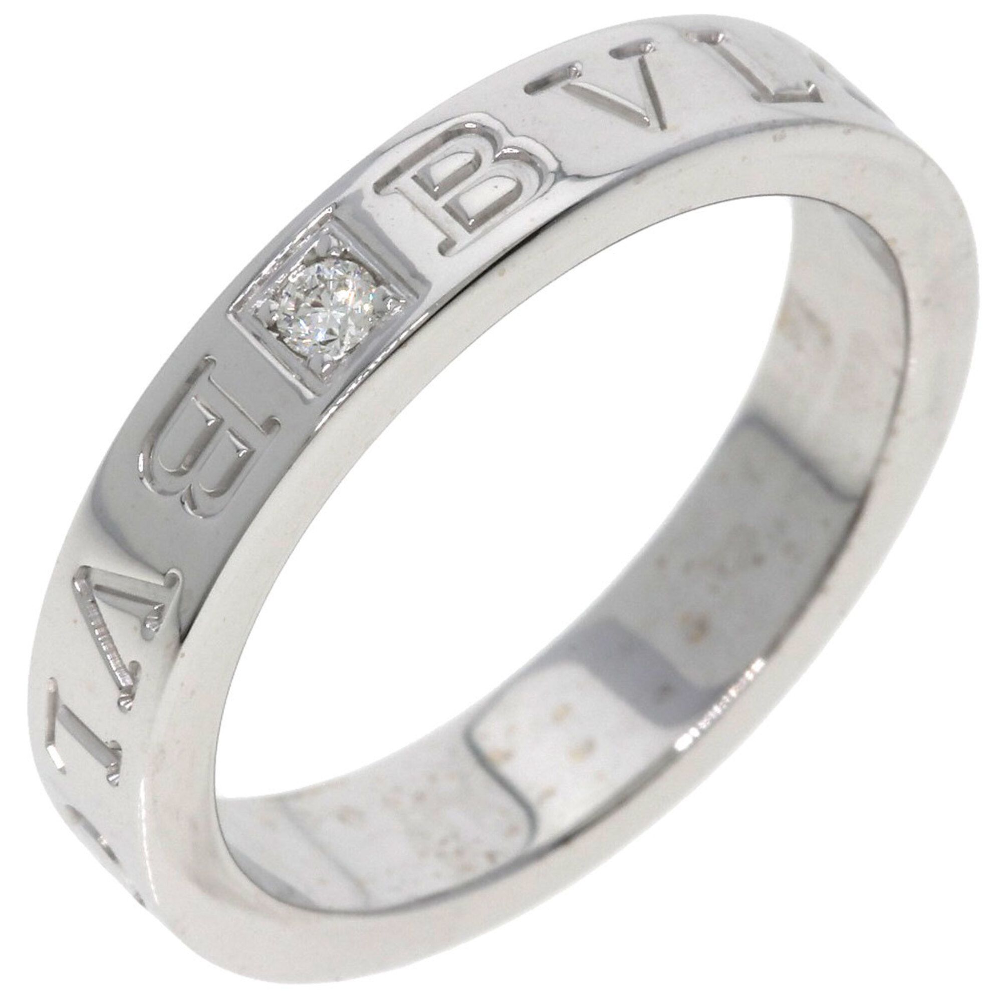 White Gold (18K) Band Ring (Pre-Owned) - Bvlgari - Modalova