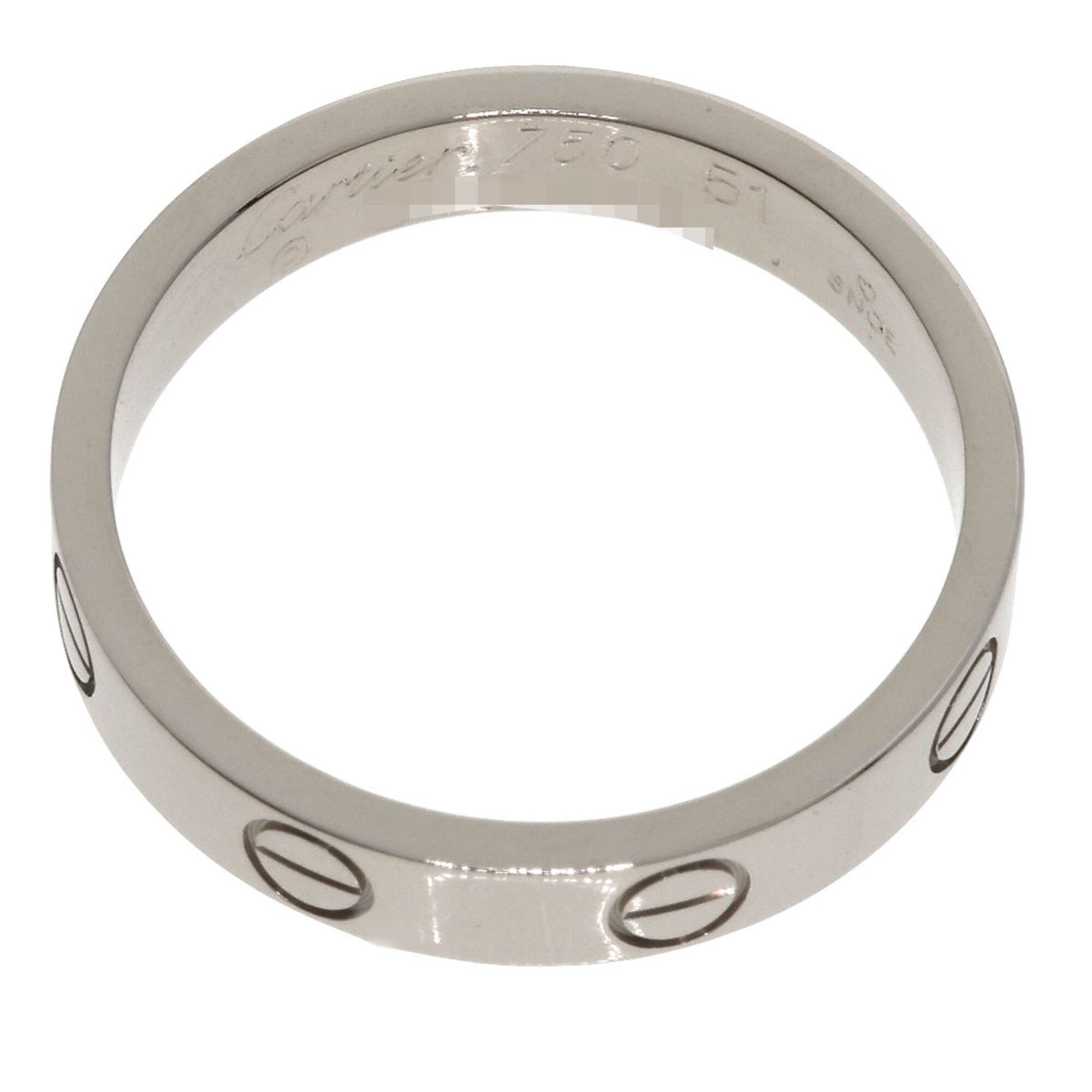 White Gold (18K) Band Ring (Pre-Owned) - Cartier - Modalova