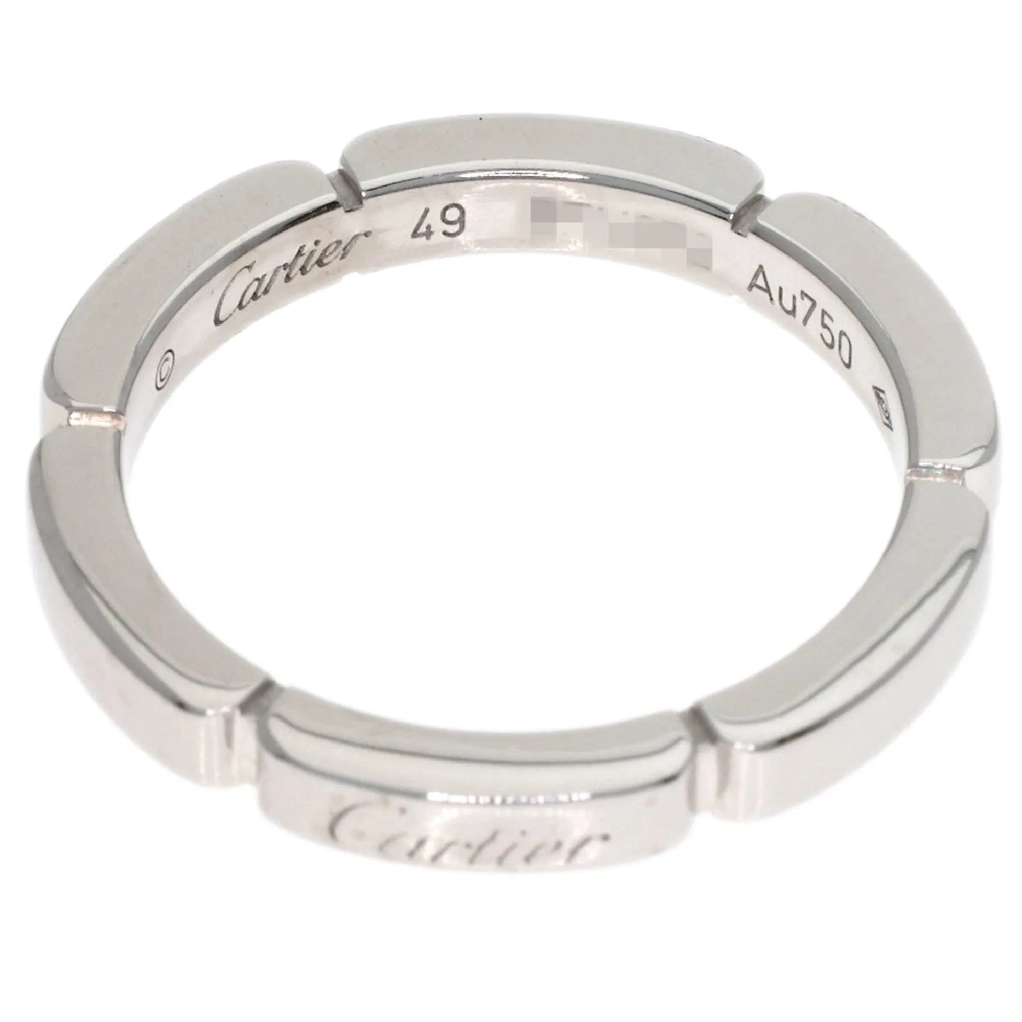 White Gold (18K) Band Ring (Pre-Owned) - Cartier - Modalova