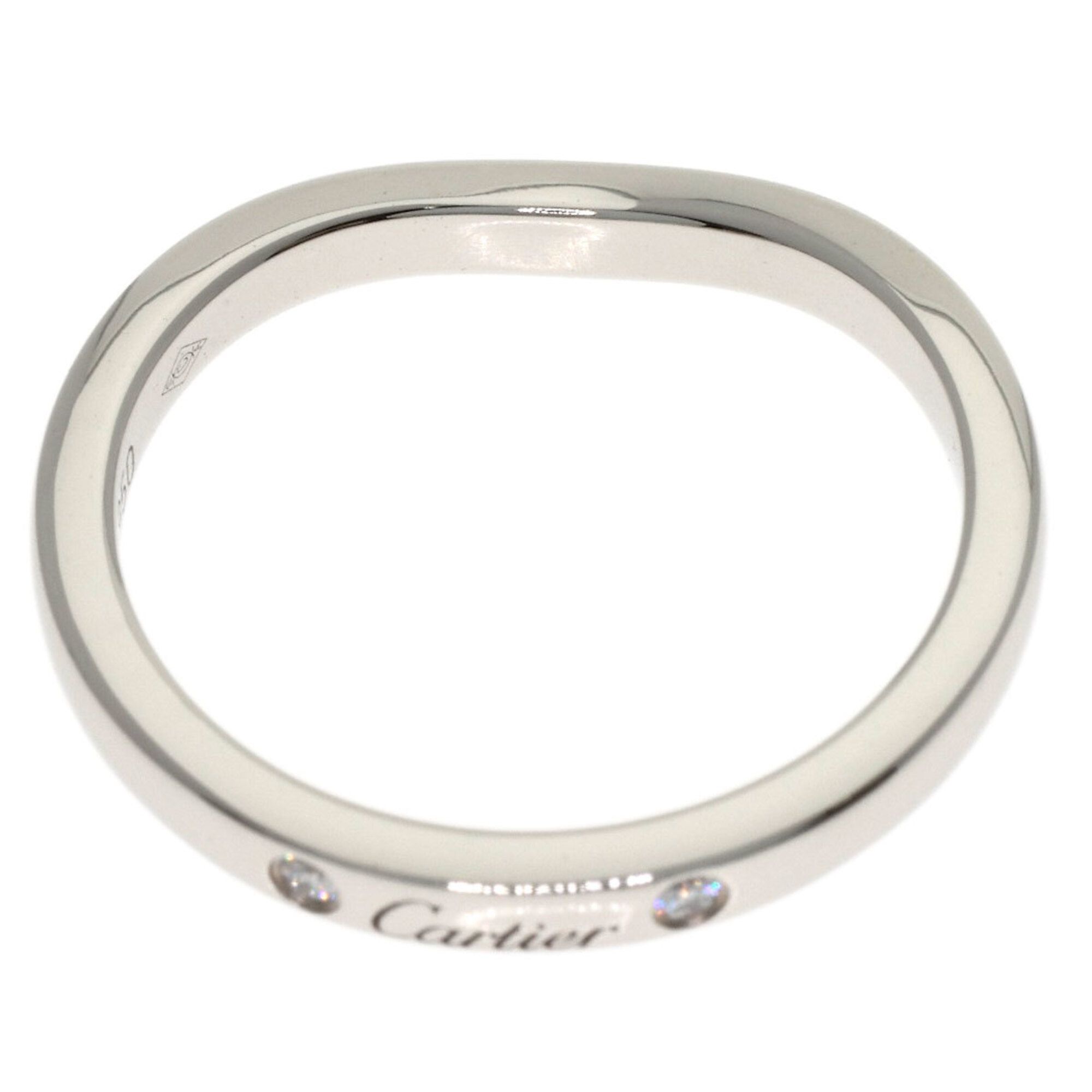 Platinum 950 Band Ring (Pre-Owned) - Cartier - Modalova