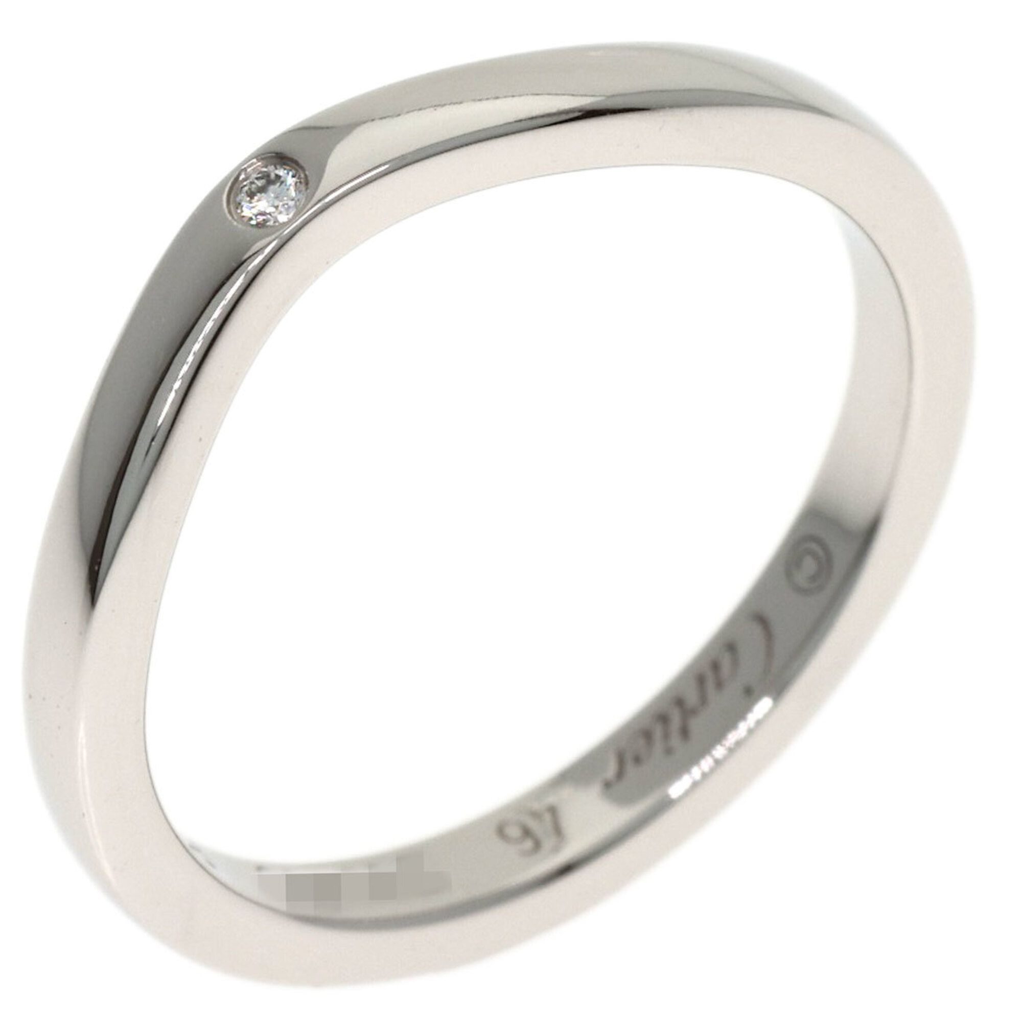 Platinum 950 Band Ring (Pre-Owned) - Cartier - Modalova