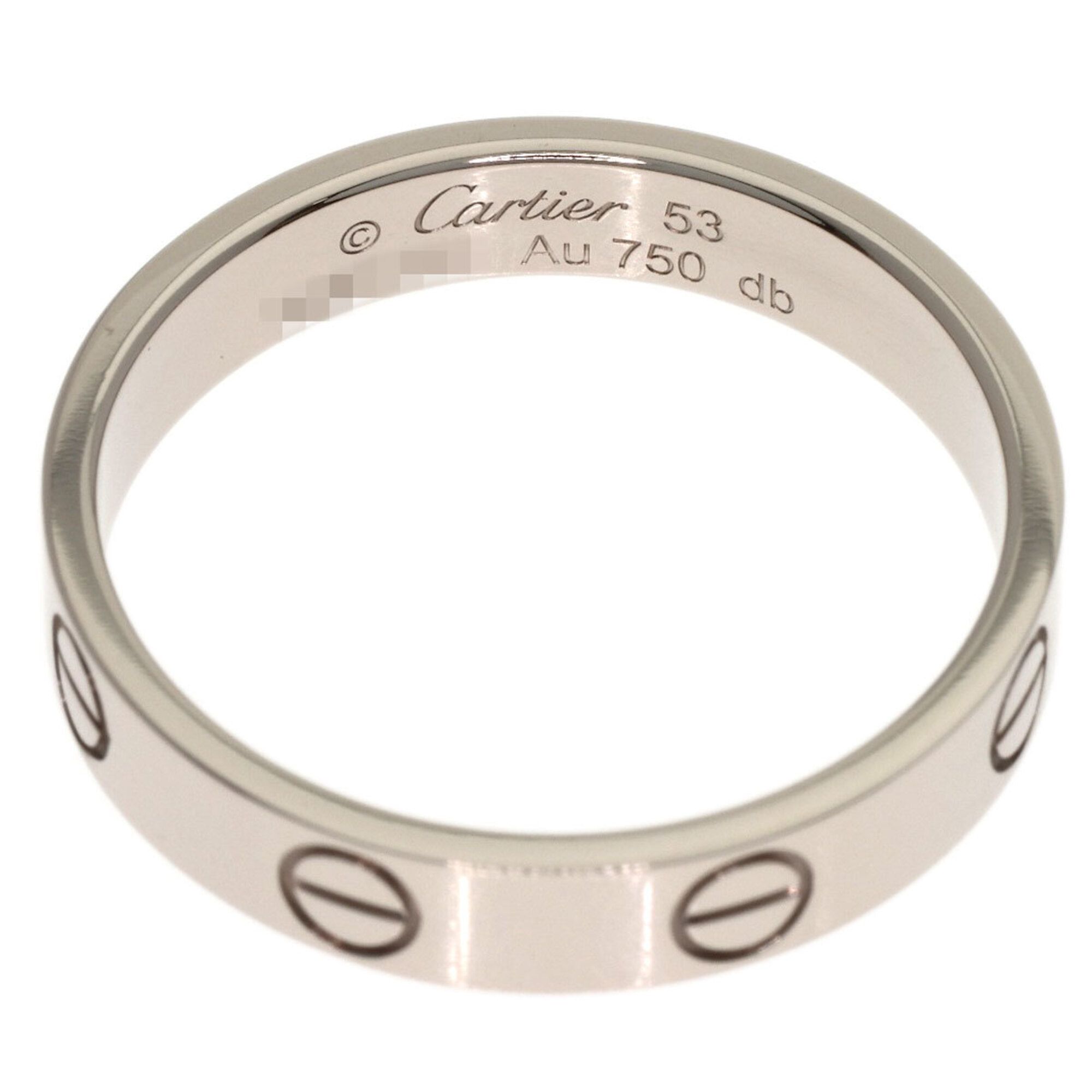 White Gold (18K) Band Ring (Pre-Owned) - Cartier - Modalova