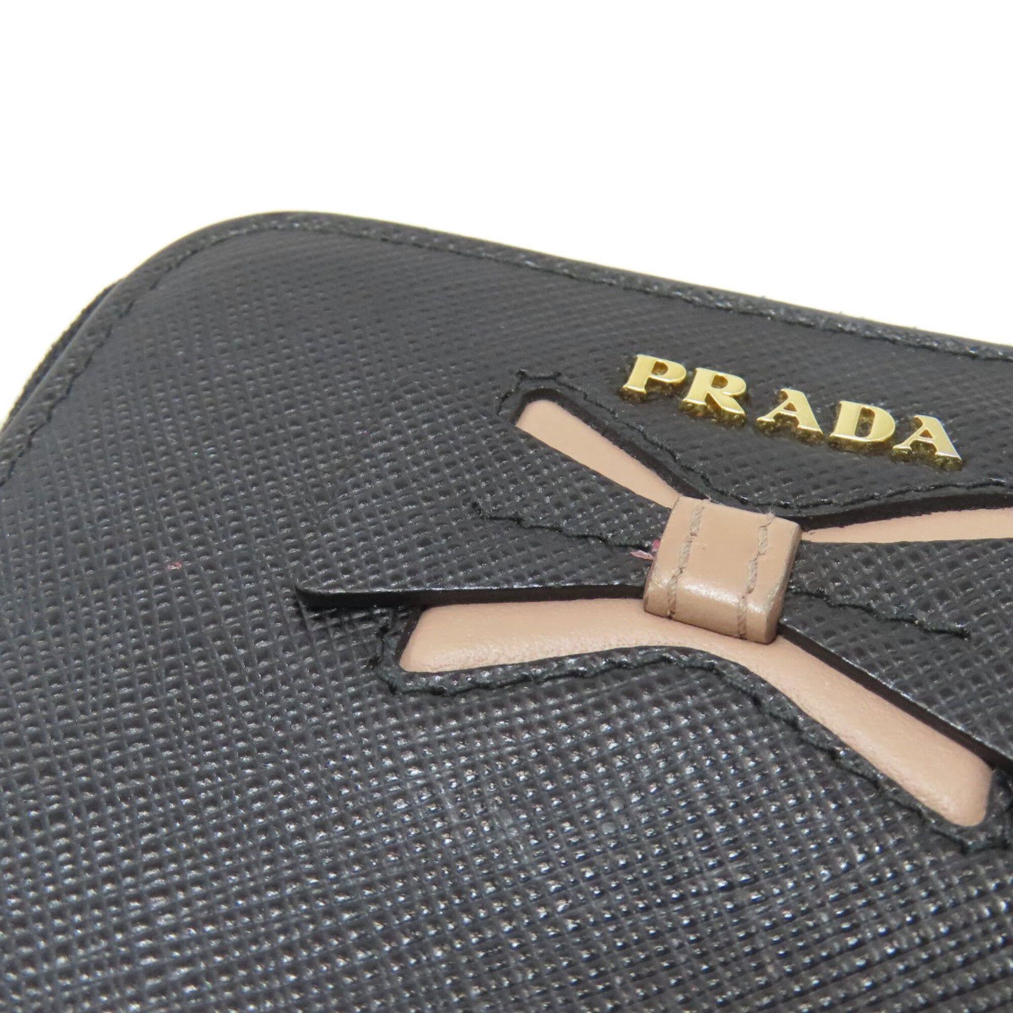 Saffiano Triangle Coin Purse/Coin Case (Pre-Owned) - Prada - Modalova