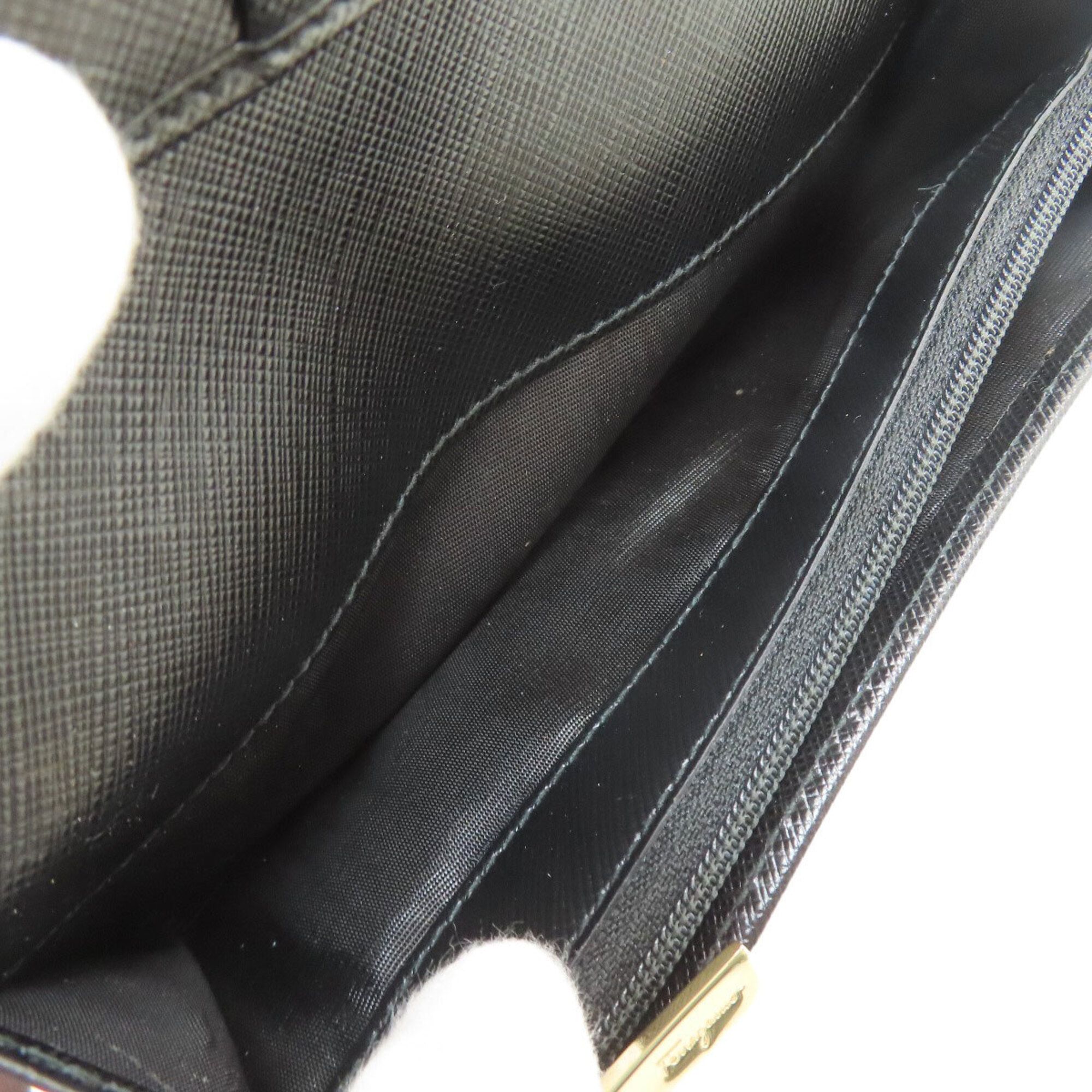 Leather Long Wallet (Bi-Fold) (Pre-Owned) - Salvatore Ferragamo - Modalova
