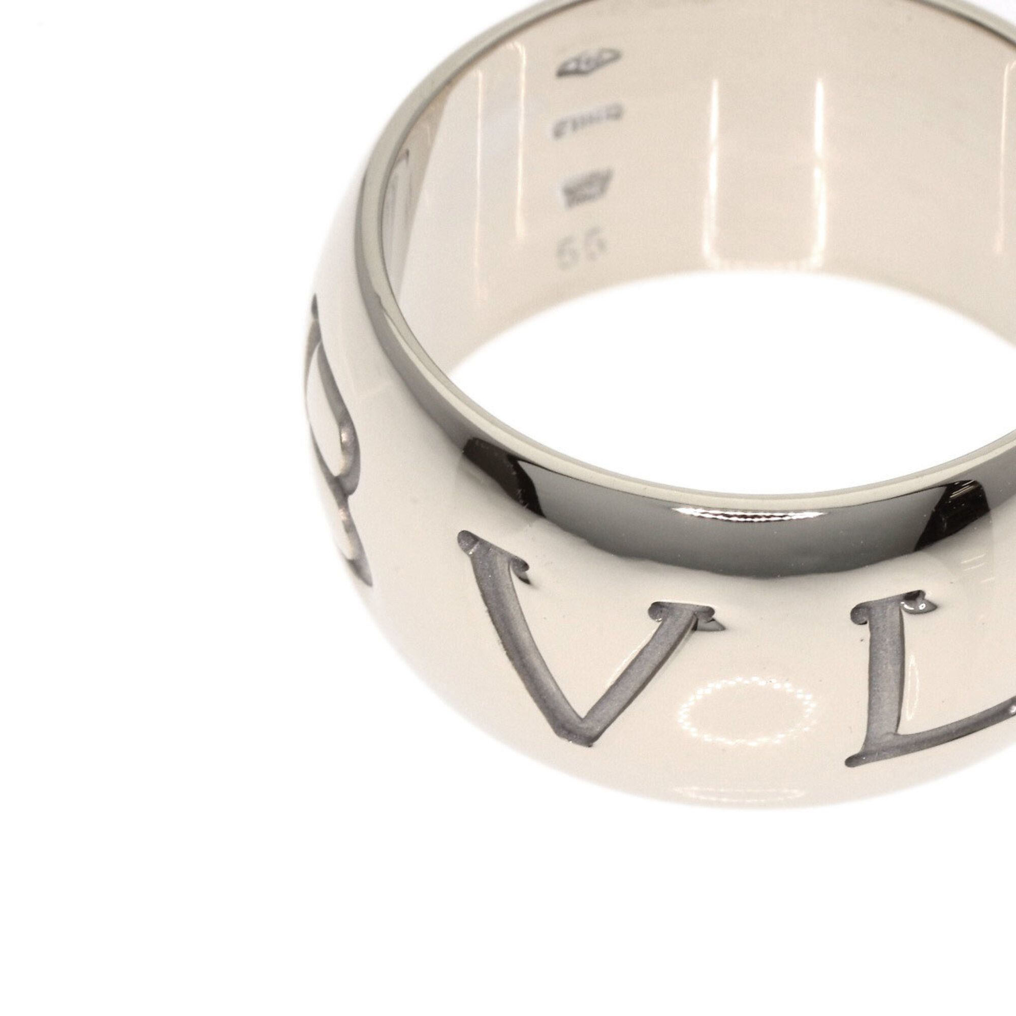 White Gold (18K) Band Ring (Pre-Owned) - Bvlgari - Modalova