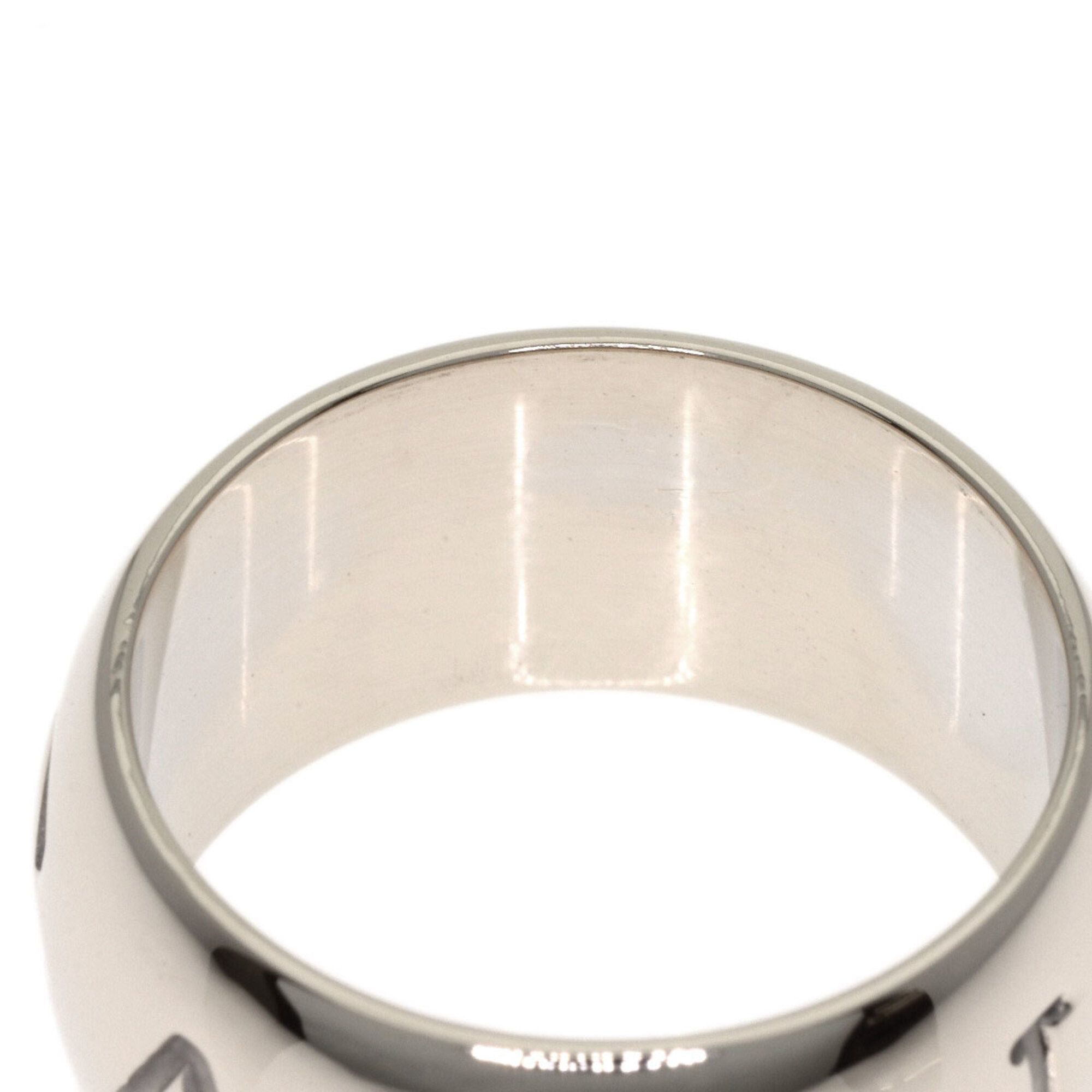 White Gold (18K) Band Ring (Pre-Owned) - Bvlgari - Modalova