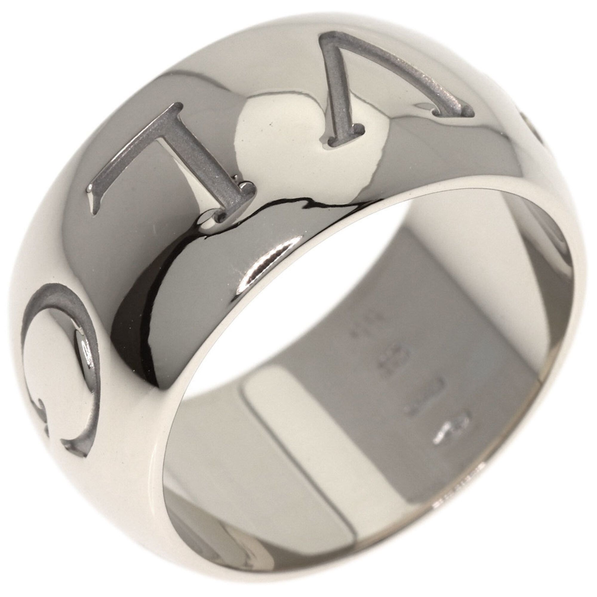 White Gold (18K) Band Ring (Pre-Owned) - Bvlgari - Modalova