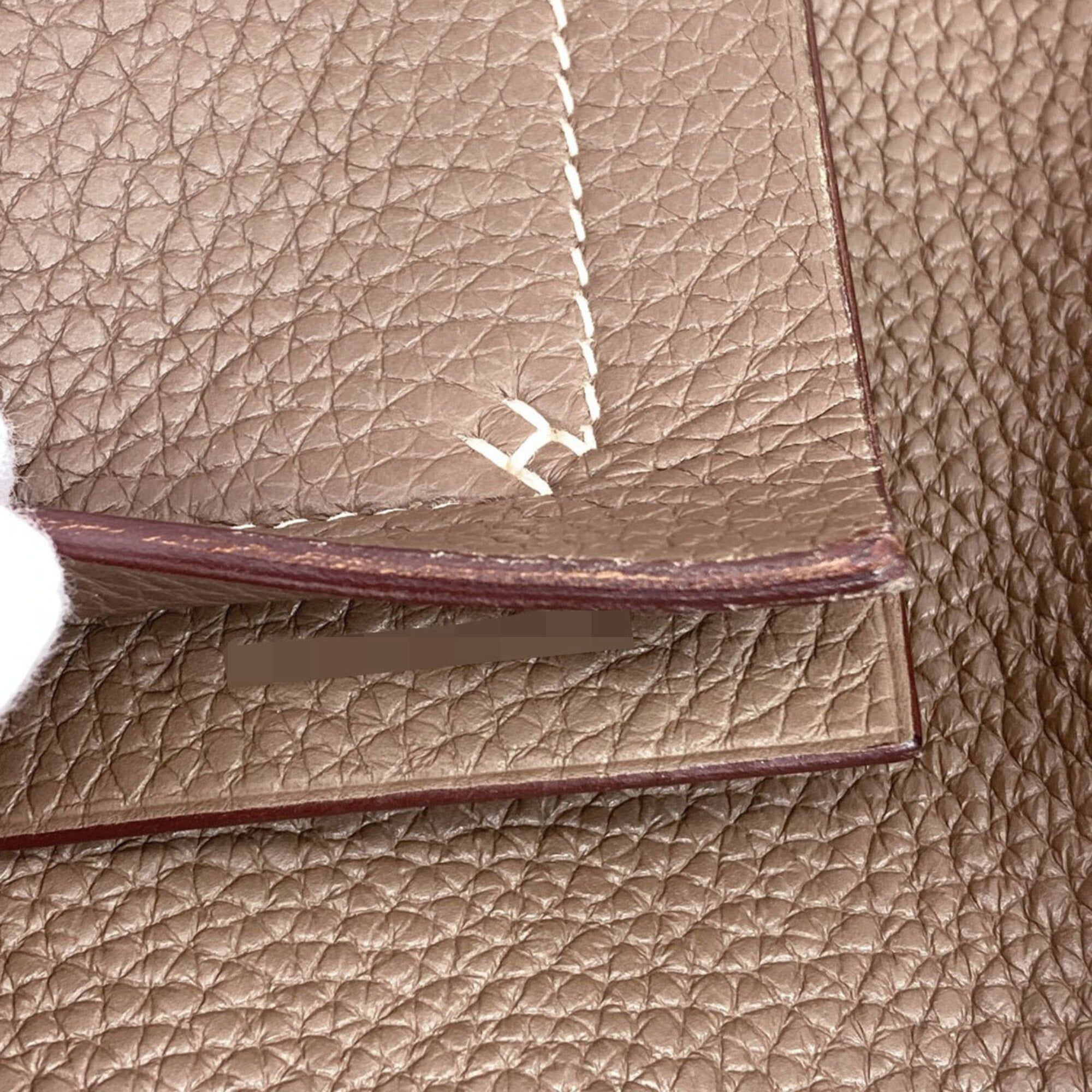 Taurillon Clemence Leather Tote Bag (Pre-Owned) - Hermes - Modalova