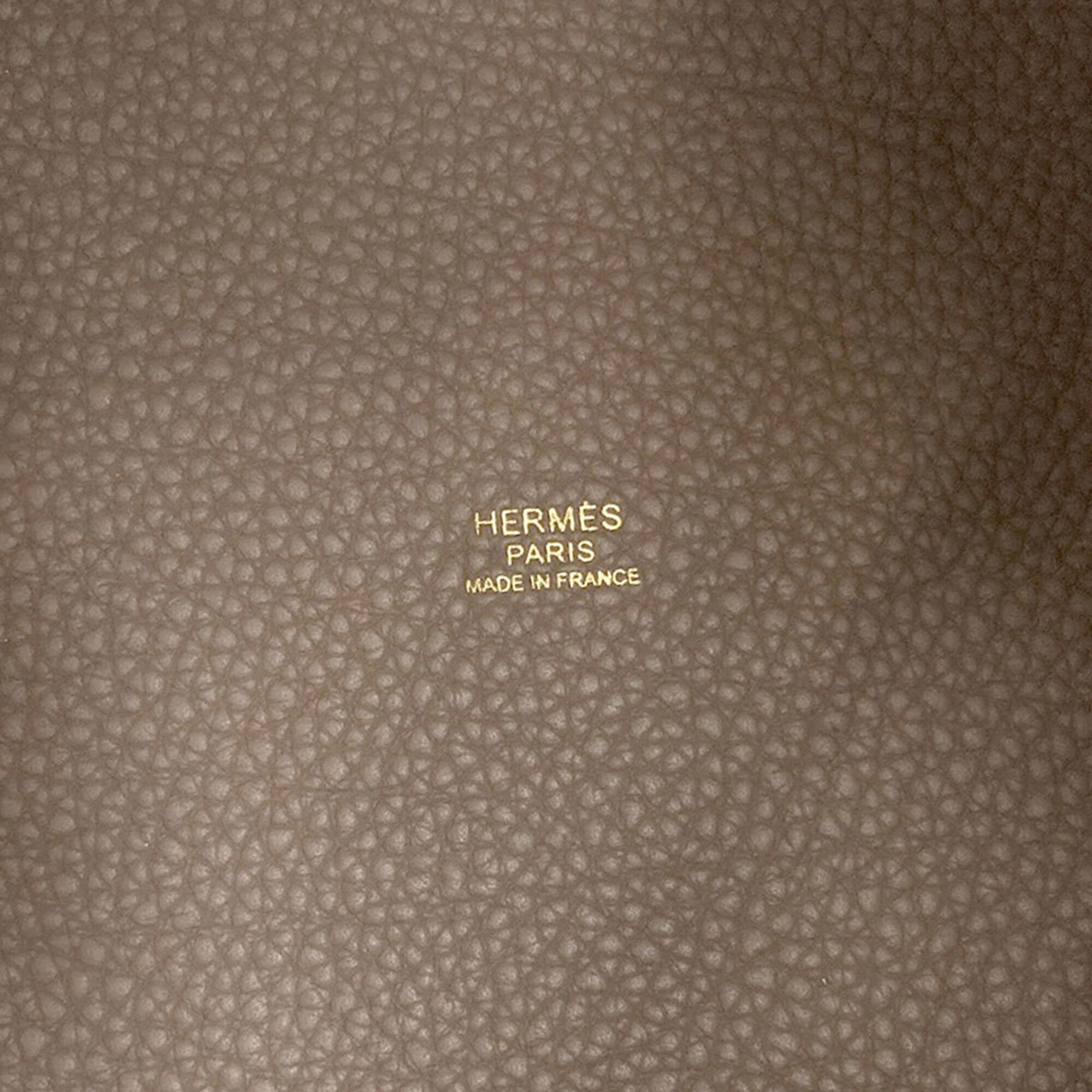 Taurillon Clemence Leather Handbag (Pre-Owned) - Hermes - Modalova