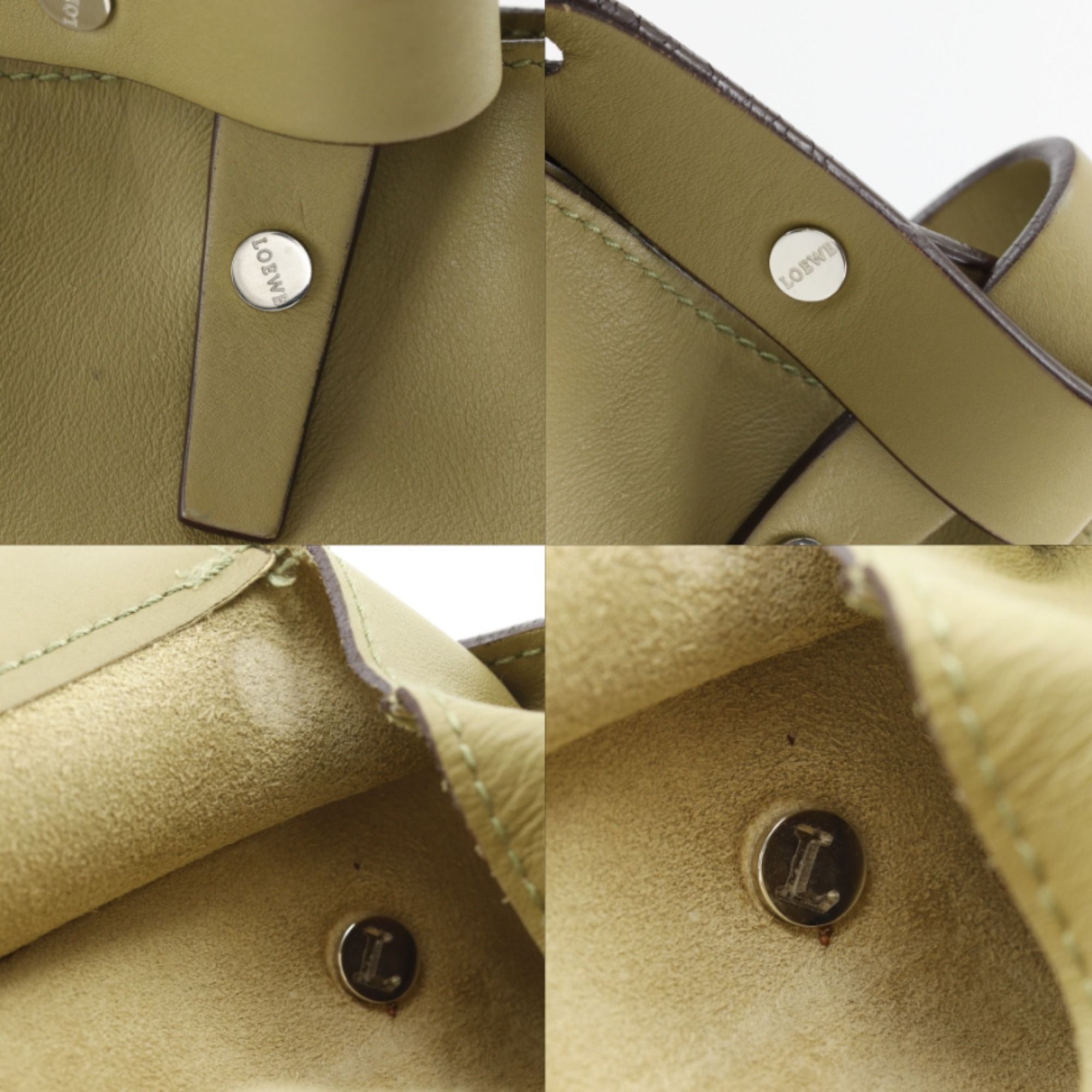 Leather Shoulder Bag (Pre-Owned) - Loewe - Modalova