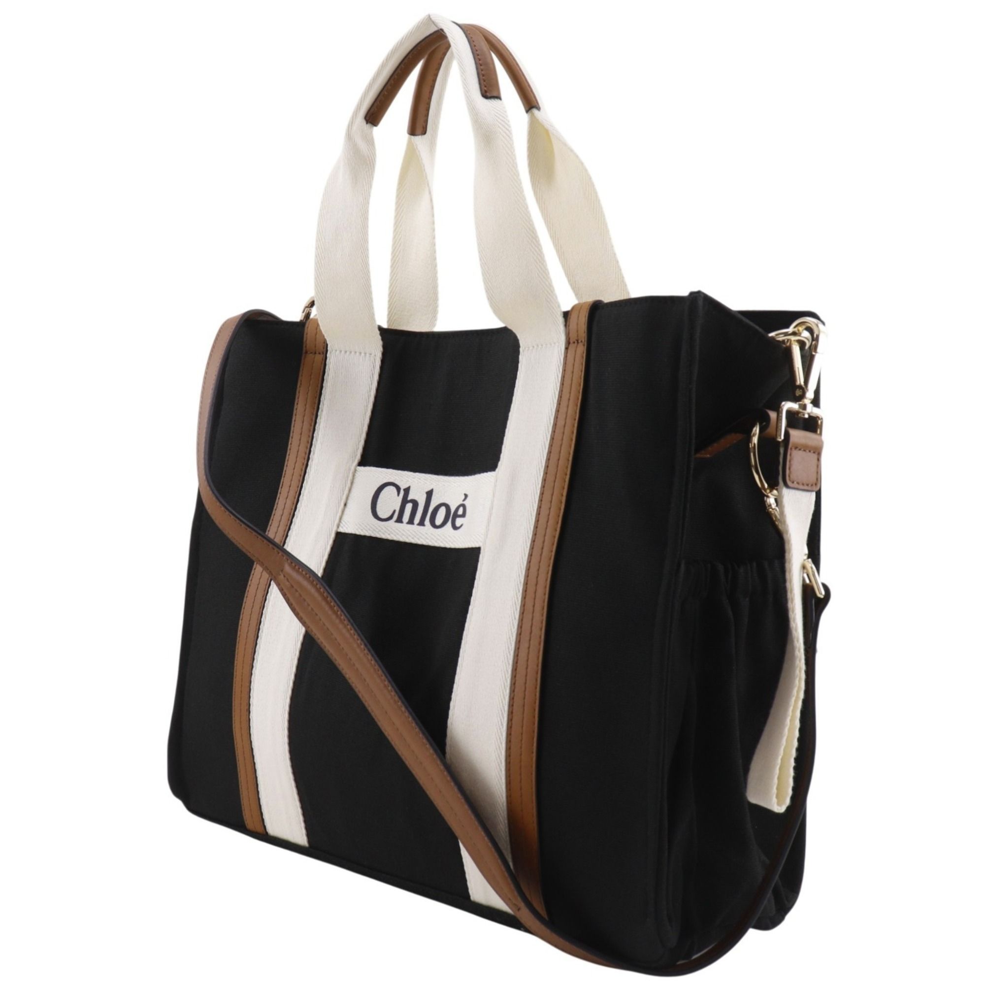 Canvas Tote Bag (Pre-Owned) - Chloé - Modalova