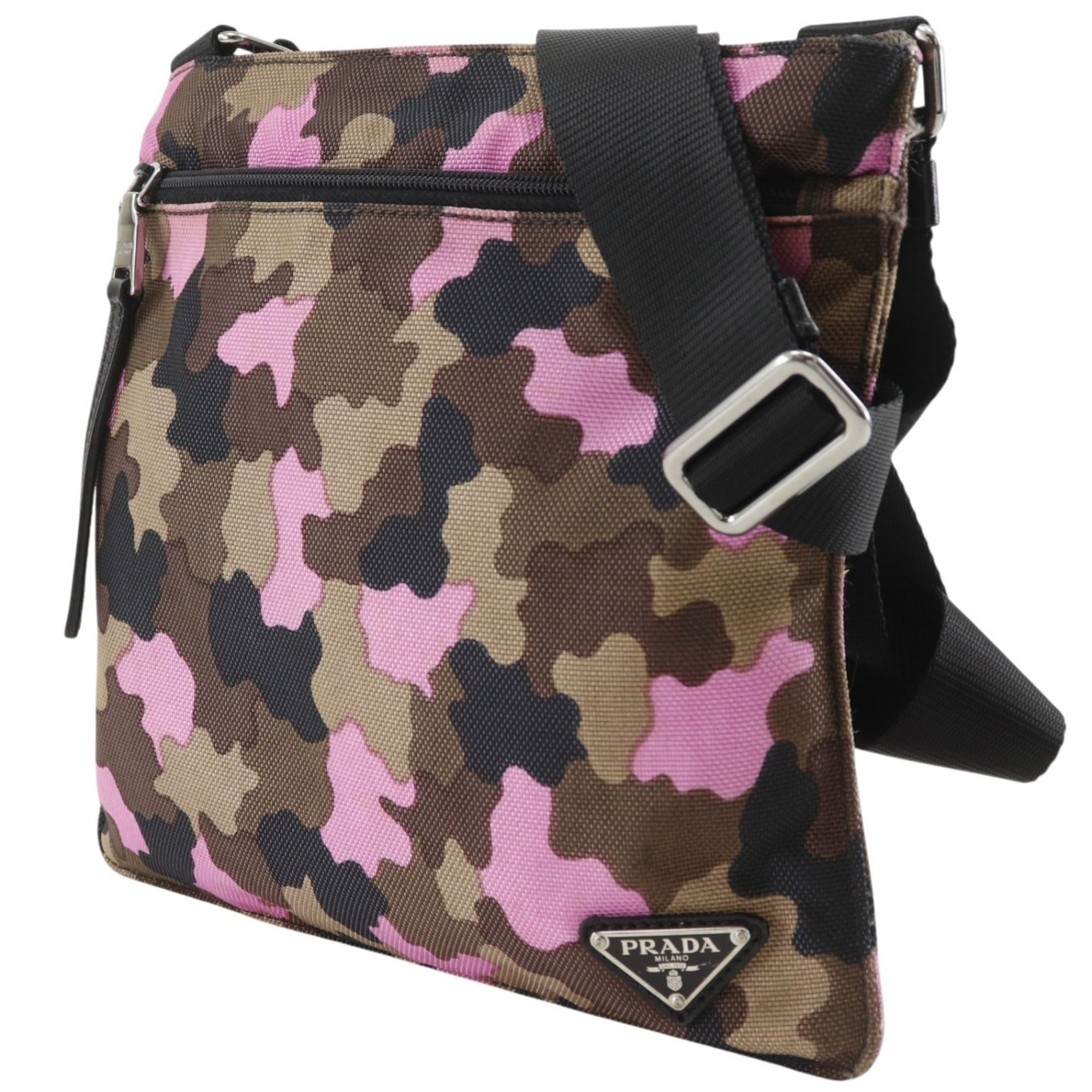 Nylon Canvas Shoulder Bag (Pre-Owned) - Prada - Modalova