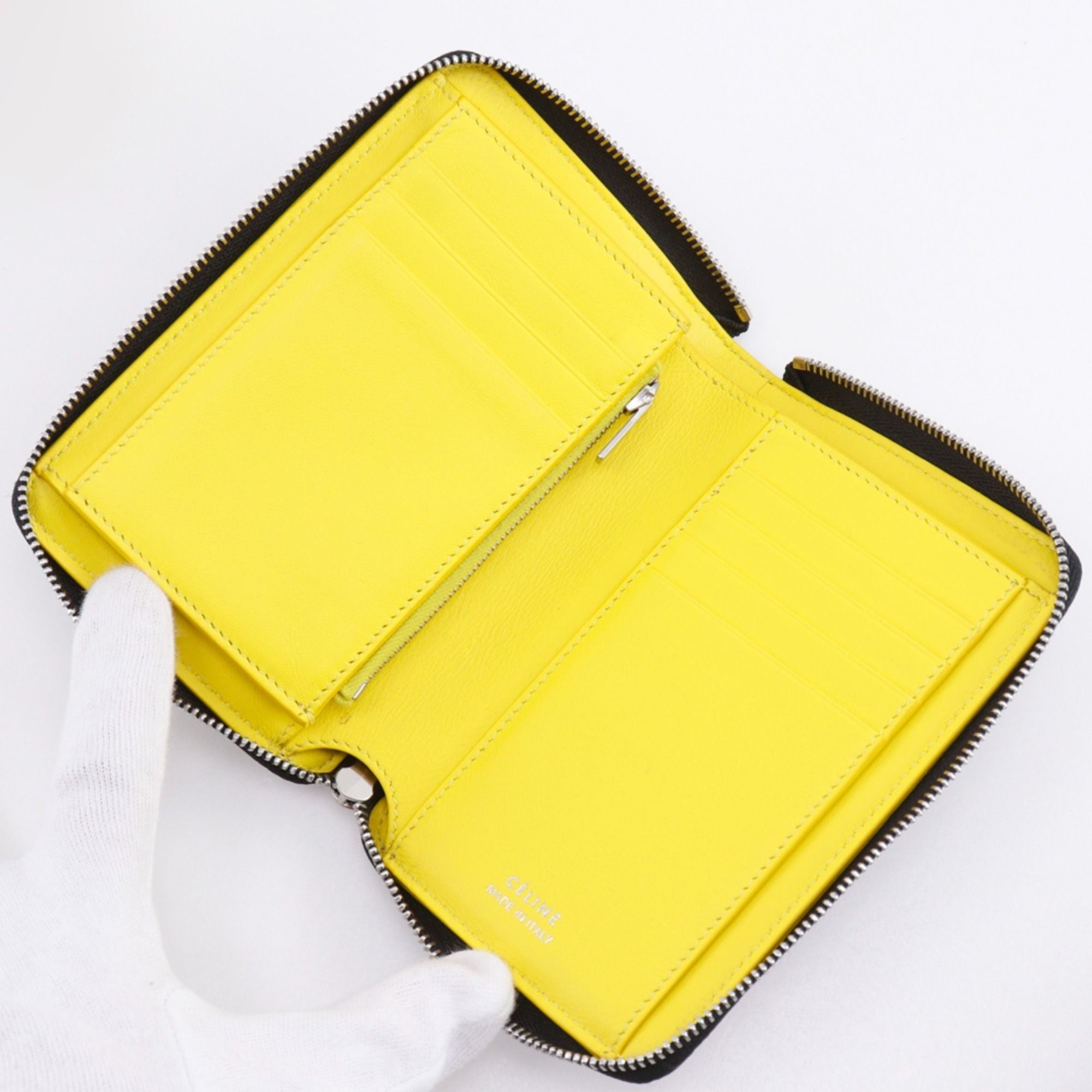 Leather Wallet (Bi-Fold) (Pre-Owned) - Celine - Modalova