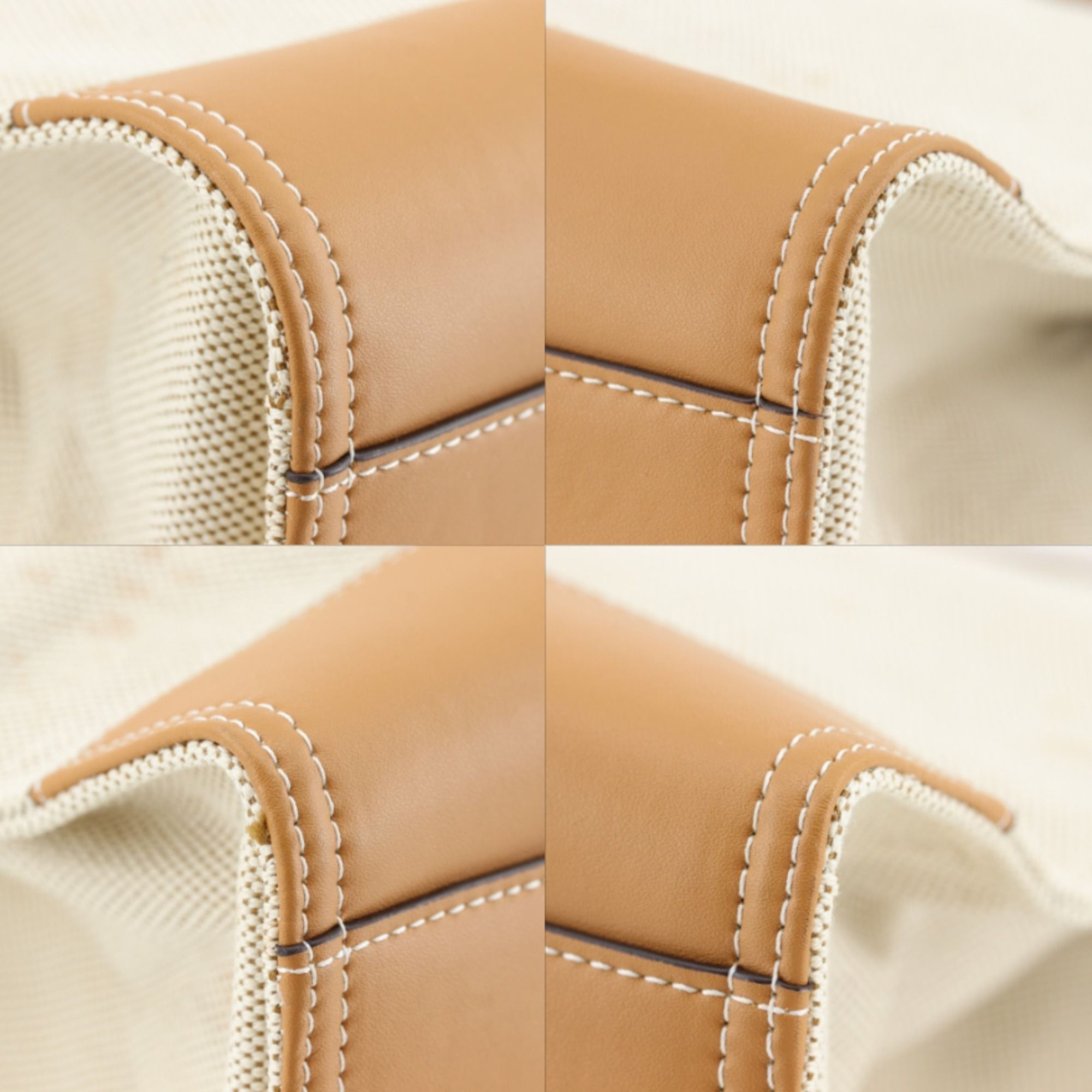 Canvas Leather Tote Bag (Pre-Owned) - Tory Burch - Modalova