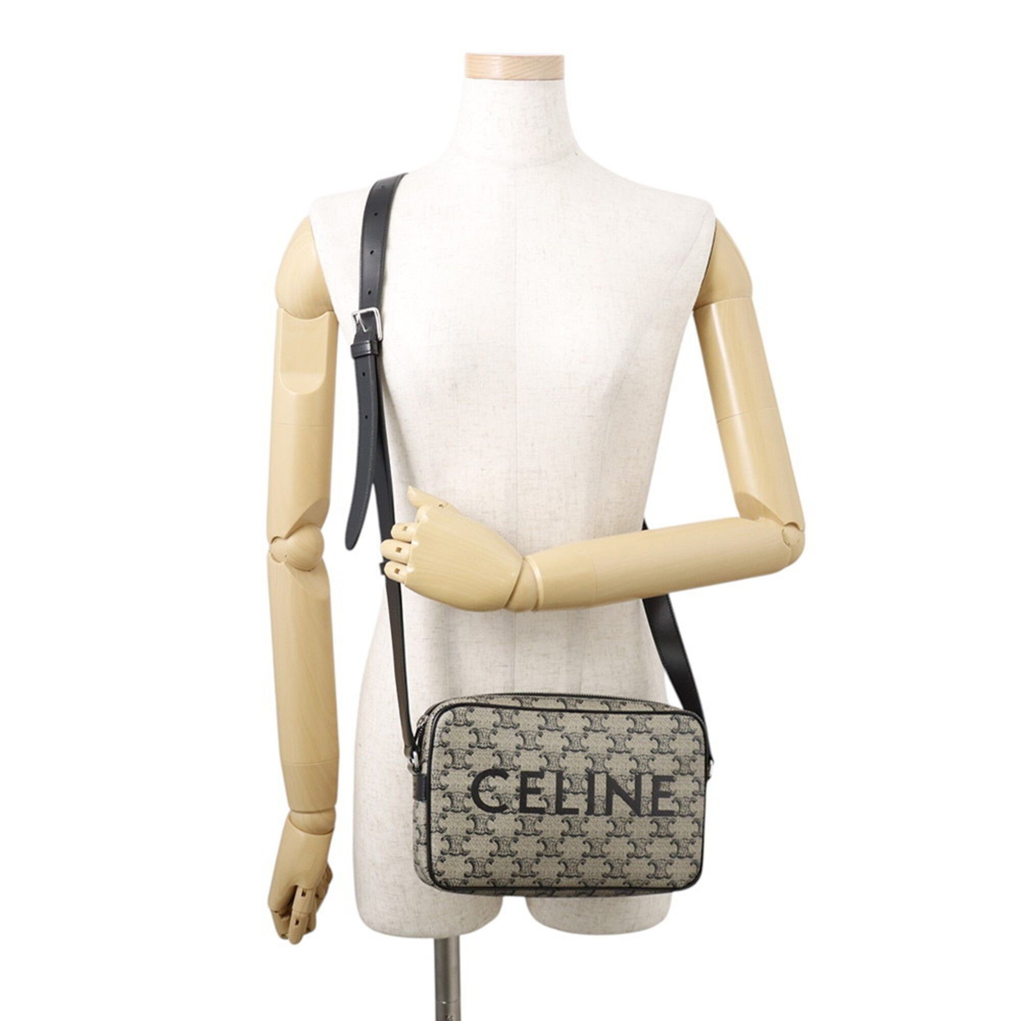 Pvc Leather Handbag Messenger Bag Shoulder Bag (Pre-Owned) - Celine - Modalova