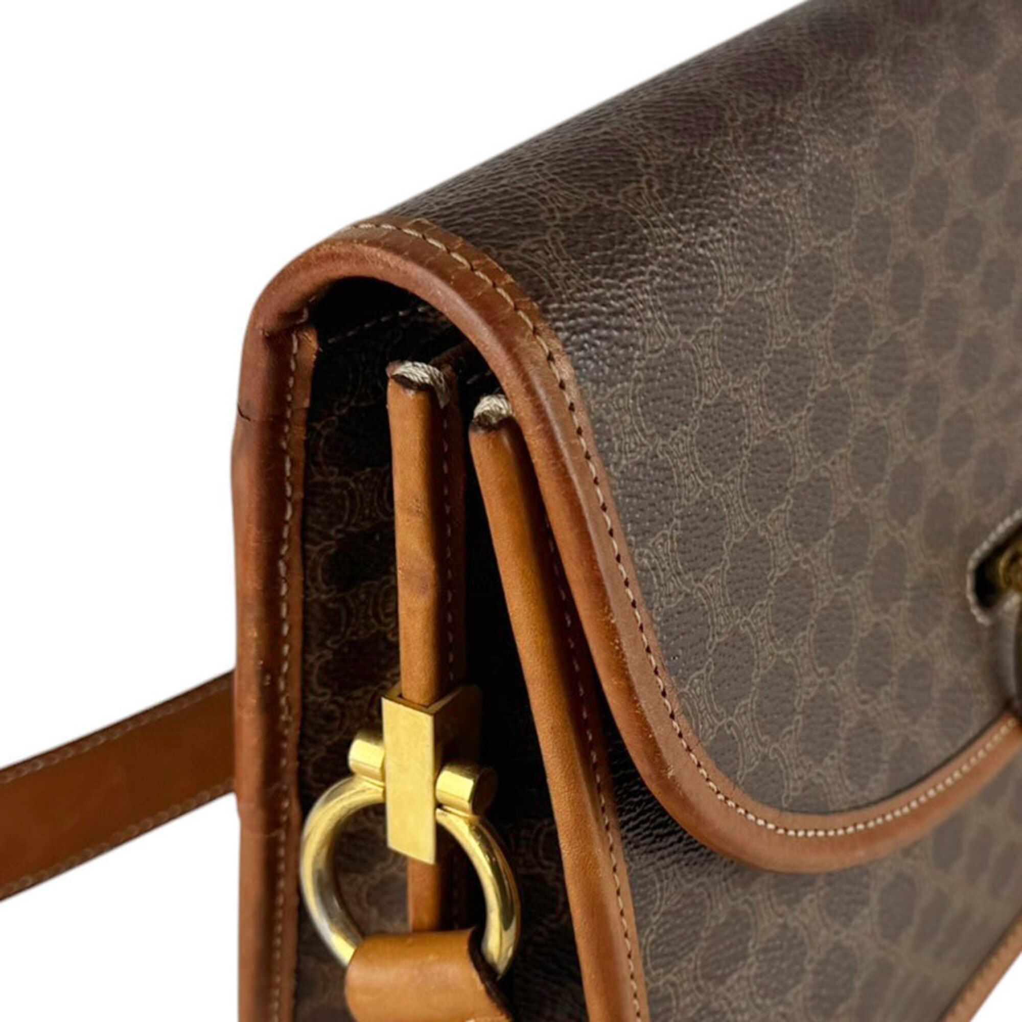 Coated Canvas Shoulder Bag (Pre-Owned) - Celine - Modalova