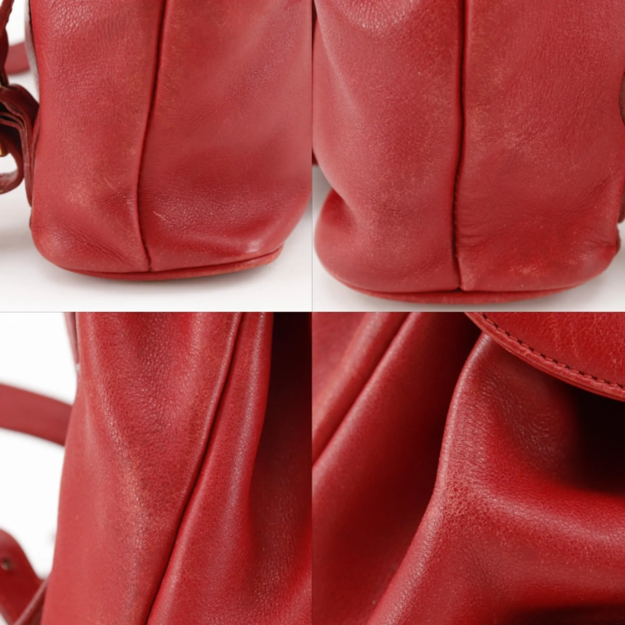 Bamboo Leather Backpack (Pre-Owned) - Gucci - Modalova