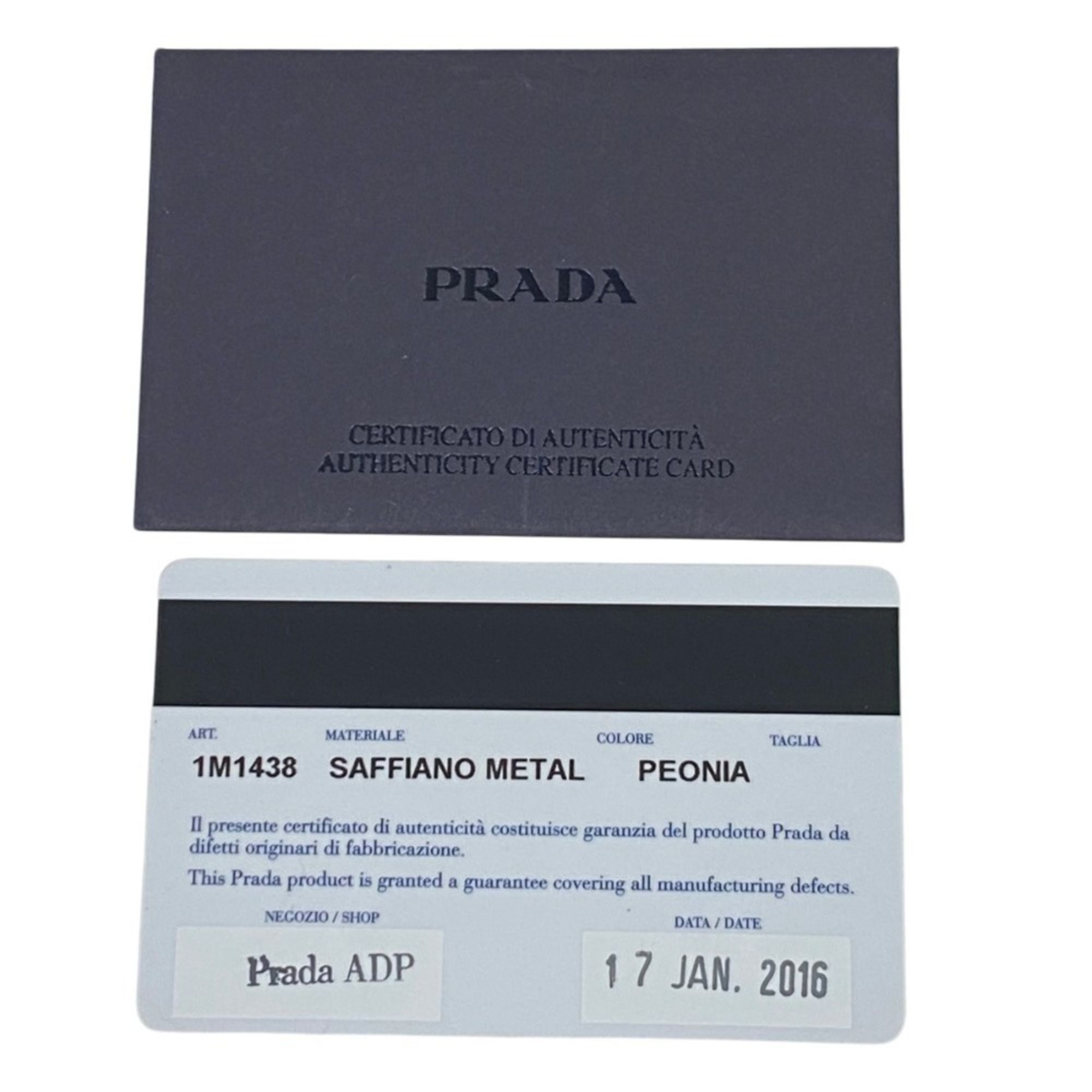 Saffiano Wallet (Bi-Fold) (Pre-Owned) - Prada - Modalova