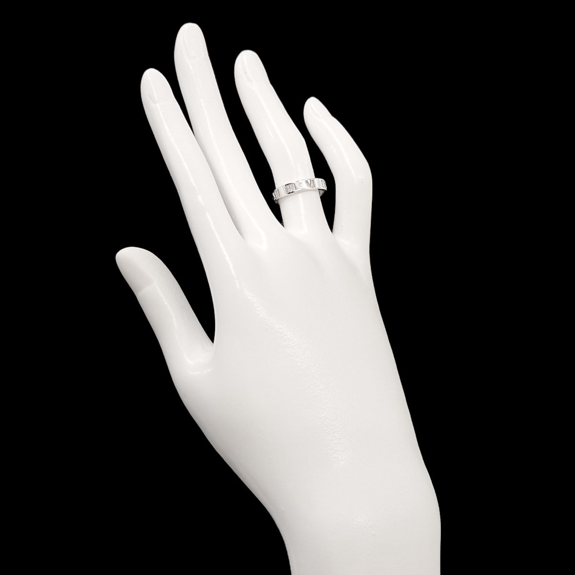 White Gold (18K) Band Ring (Pre-Owned) - Tiffany - Modalova