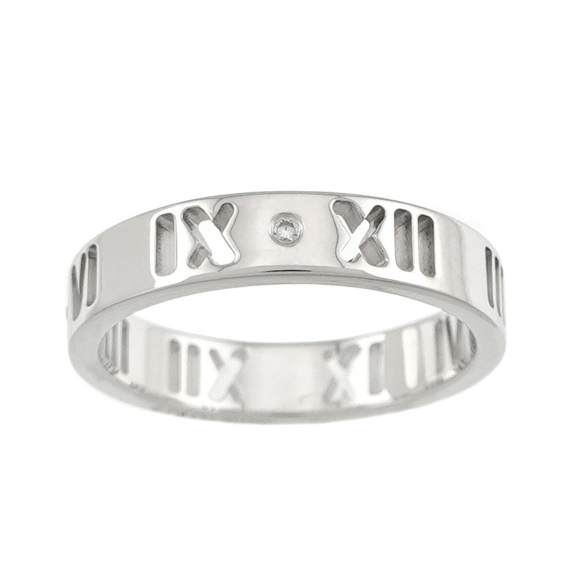 White Gold (18K) Band Ring (Pre-Owned) - Tiffany - Modalova