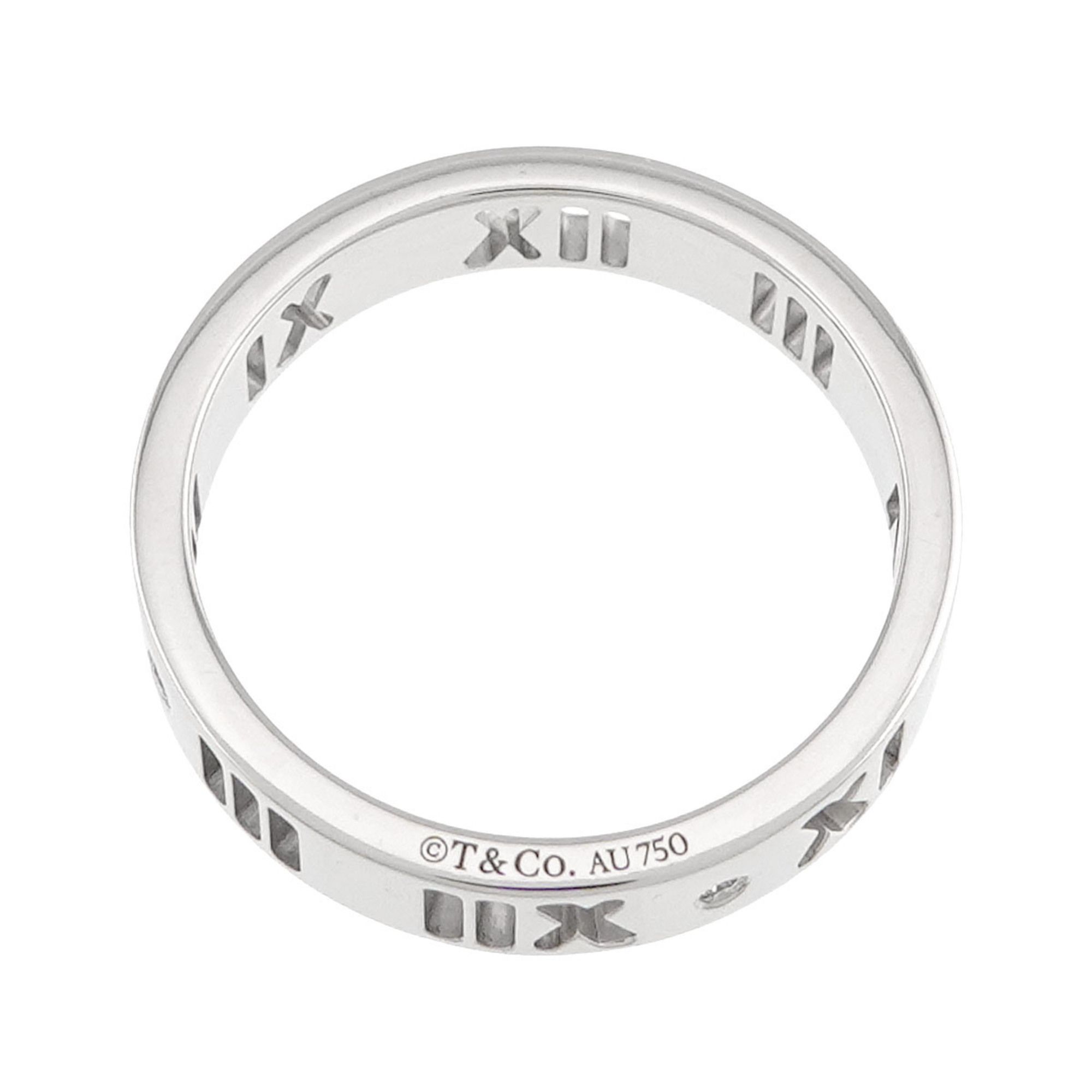 White Gold (18K) Band Ring (Pre-Owned) - Tiffany - Modalova