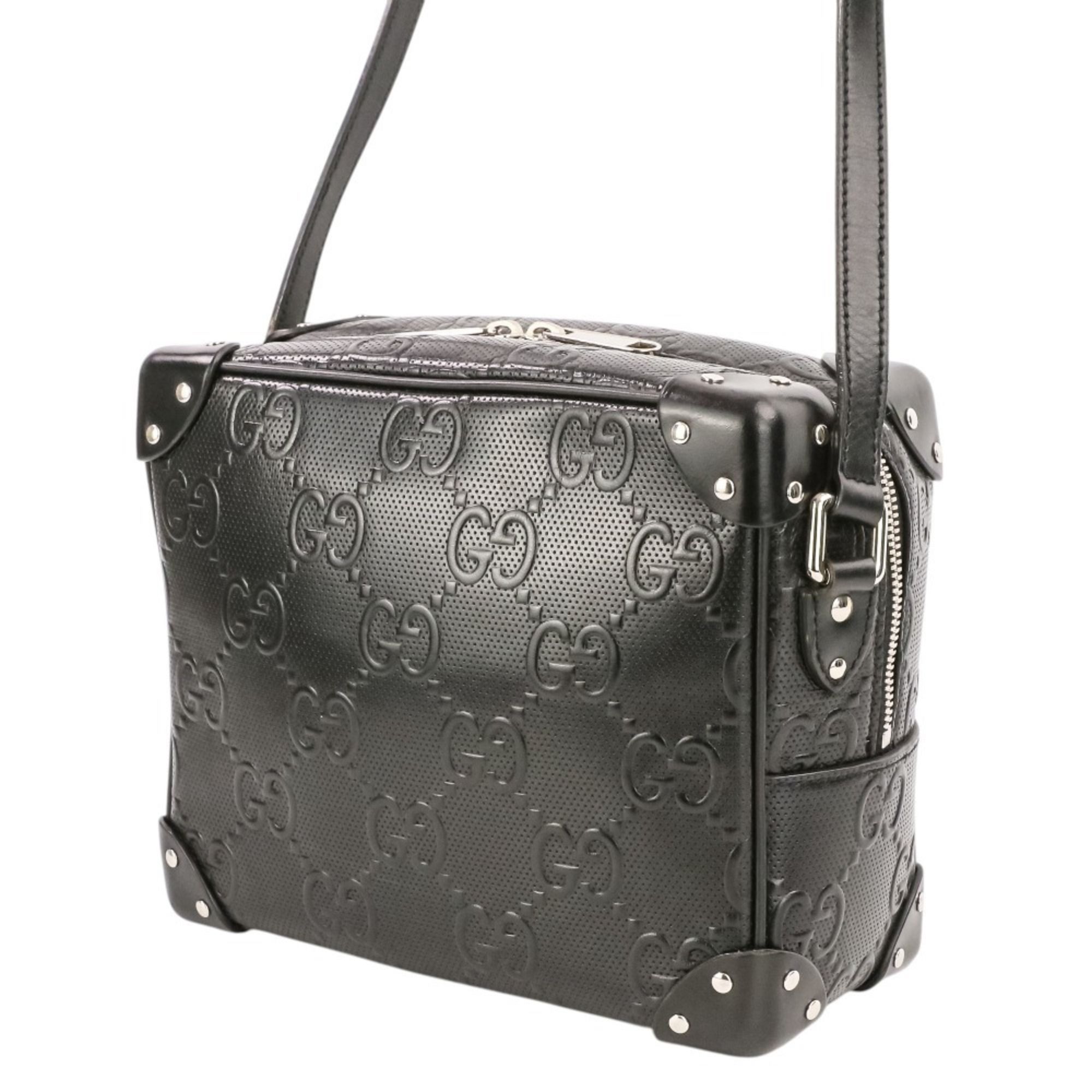 Leather Shoulder Bag (Pre-Owned) - Gucci - Modalova