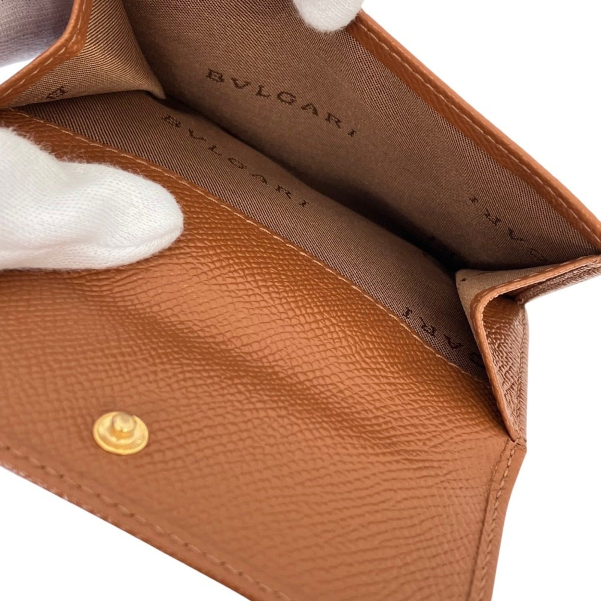 Leather Wallet (Bi-Fold) (Pre-Owned) - Bvlgari - Modalova