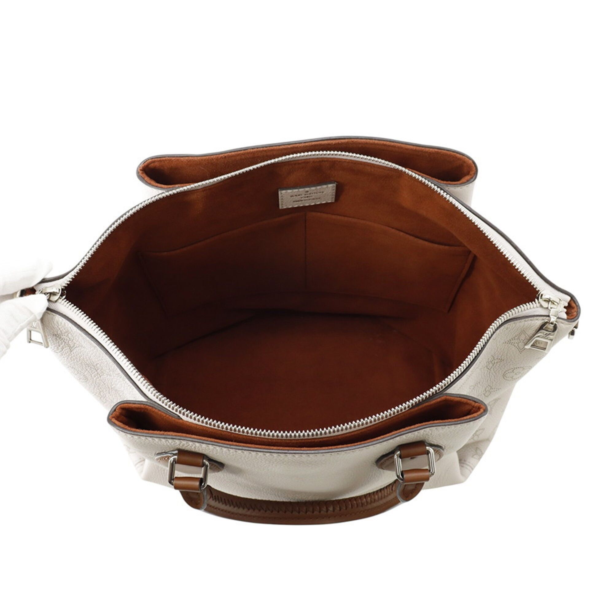 Monogram Mahina Leather Handbag Shoulder Bag (Pre-Owned) - Louis Vuitton - Modalova