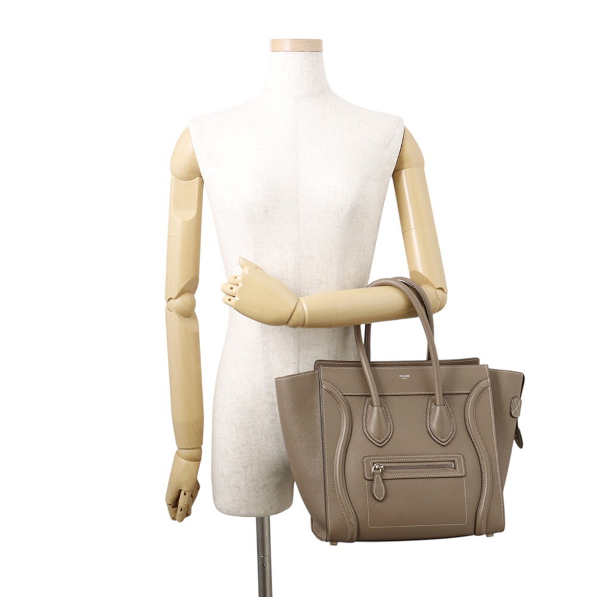 Leather Handbag (Pre-Owned) - Celine - Modalova