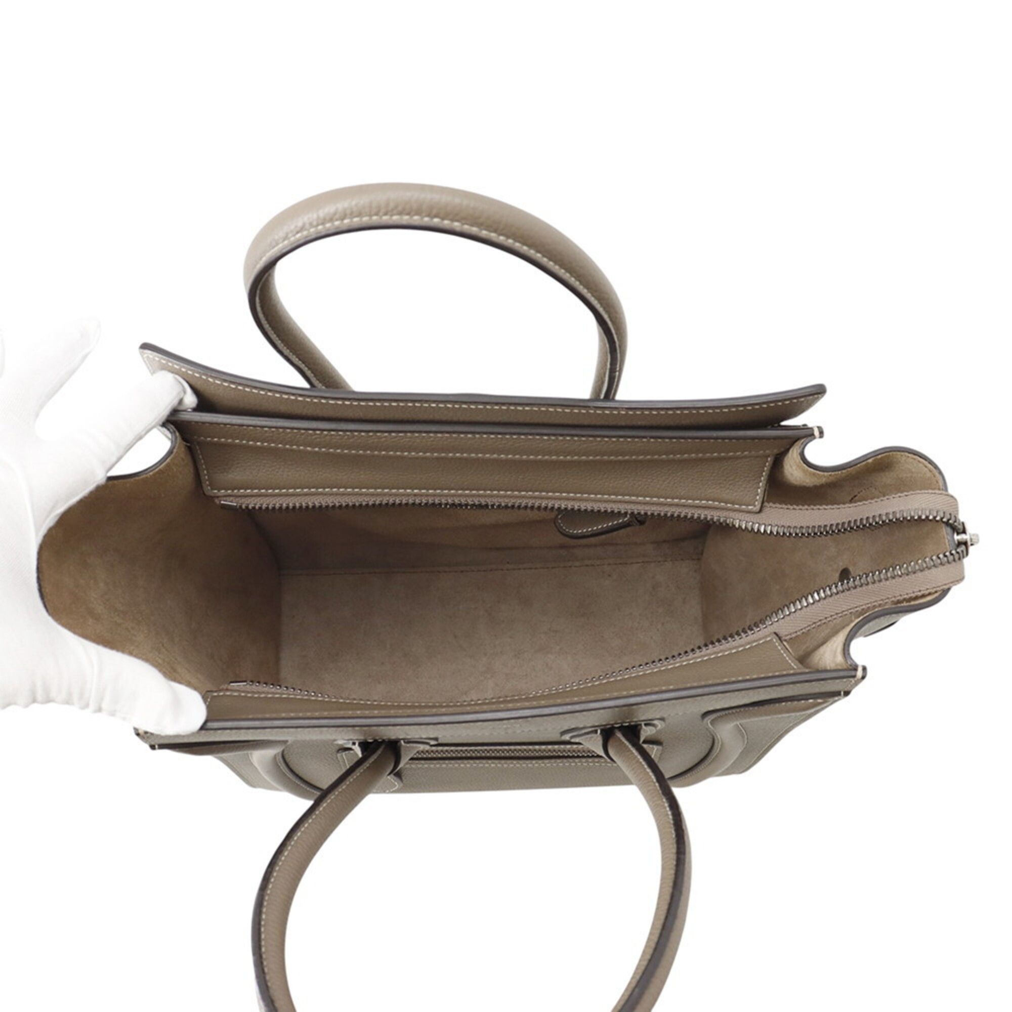 Leather Handbag (Pre-Owned) - Celine - Modalova