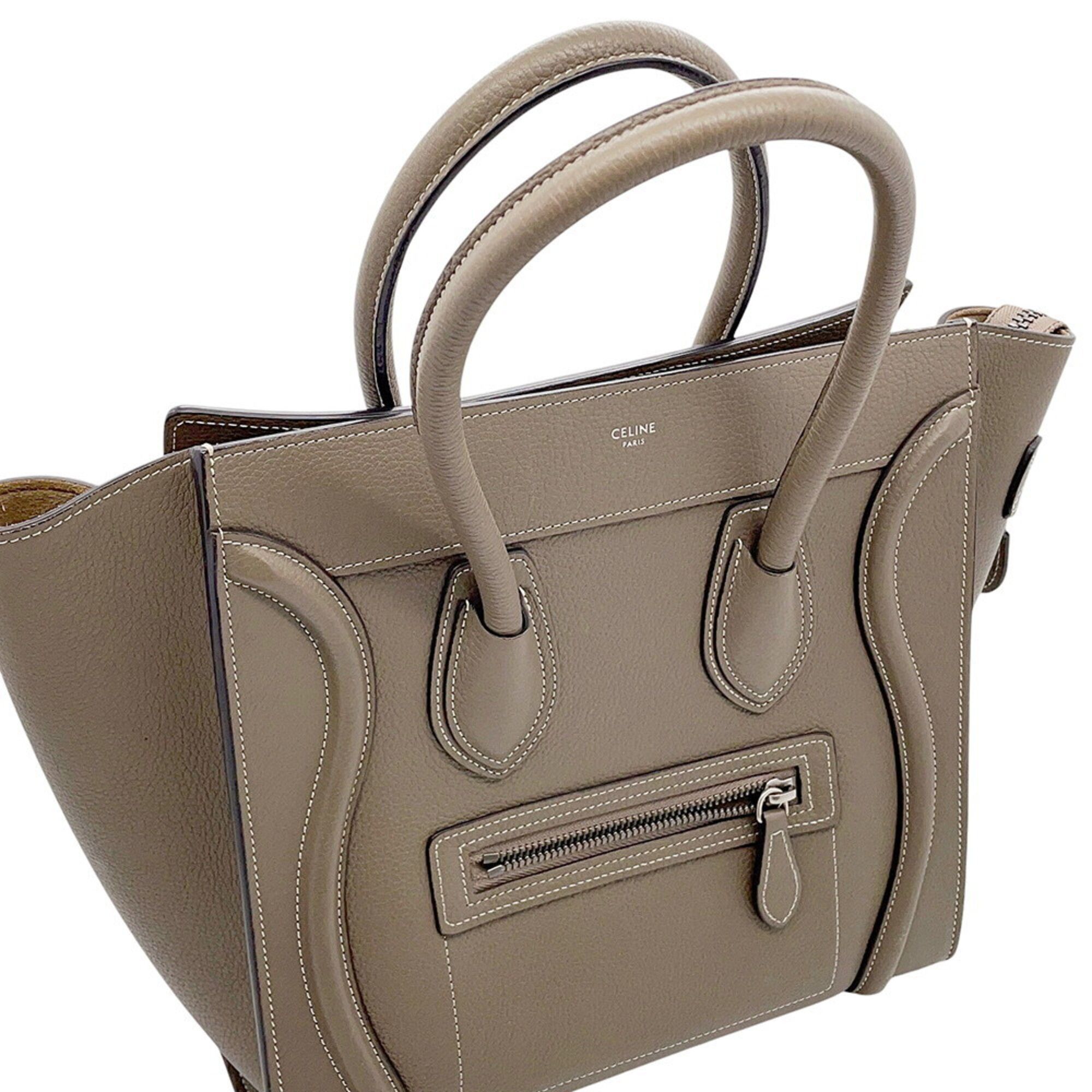 Leather Handbag (Pre-Owned) - Celine - Modalova