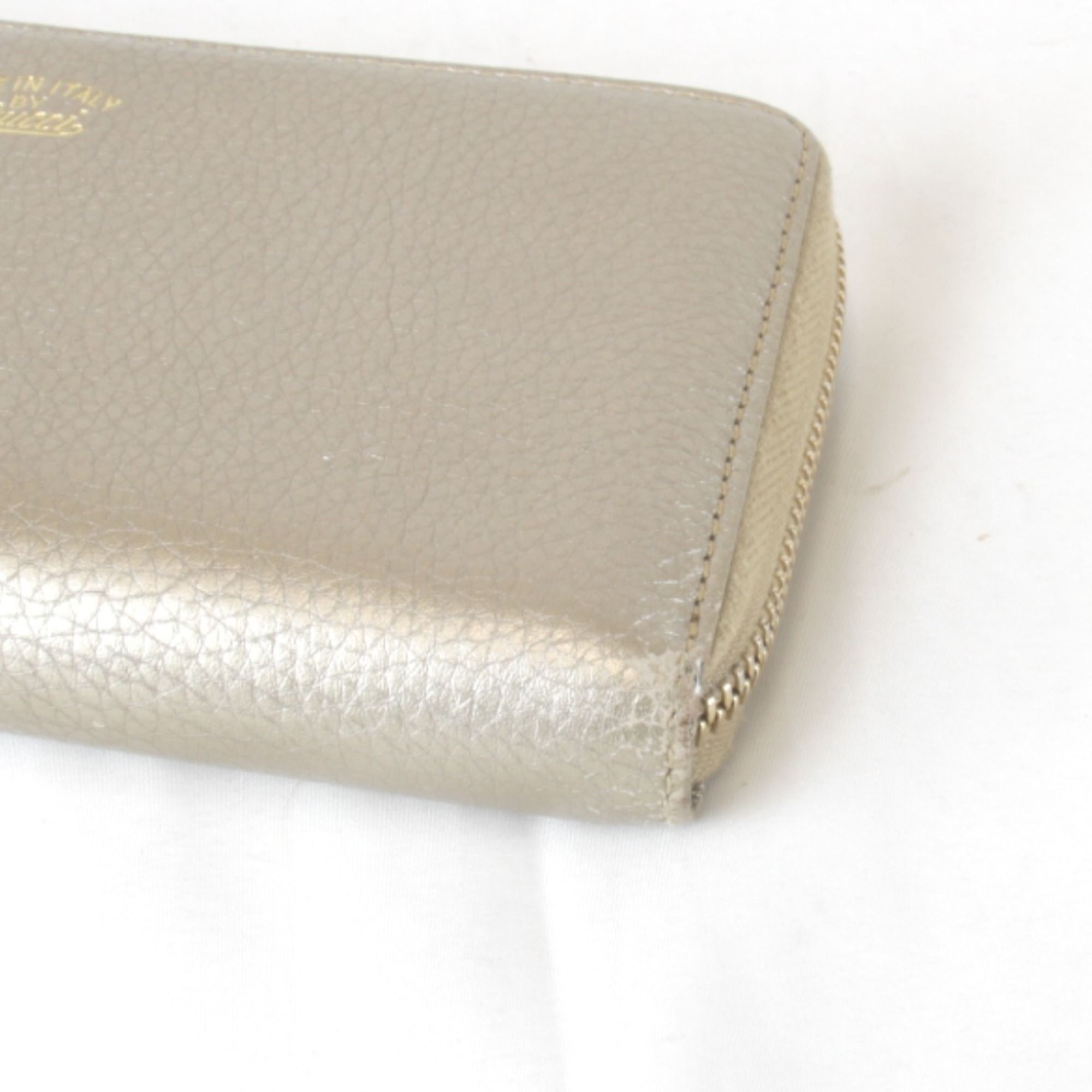 Leather Long Wallet (Bi-Fold) (Pre-Owned) - Gucci - Modalova