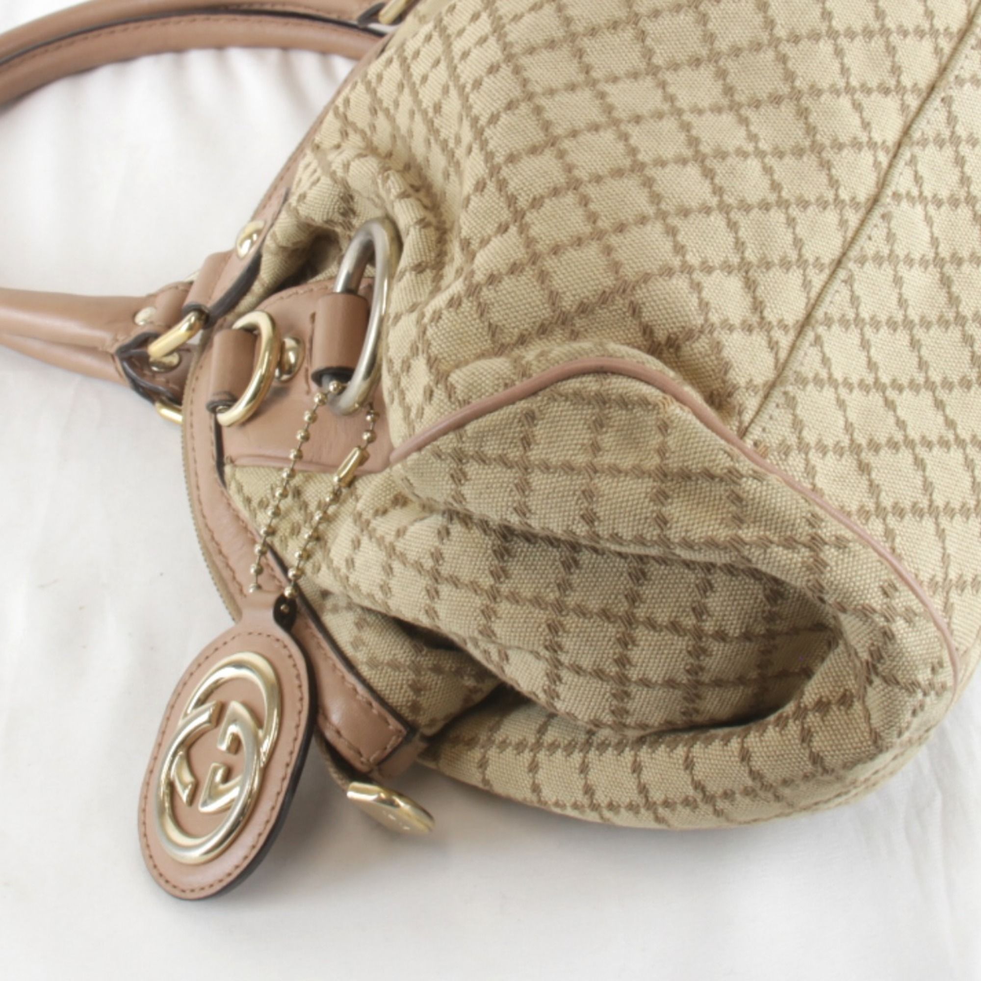 Canvas Handbag (Pre-Owned) - Gucci - Modalova