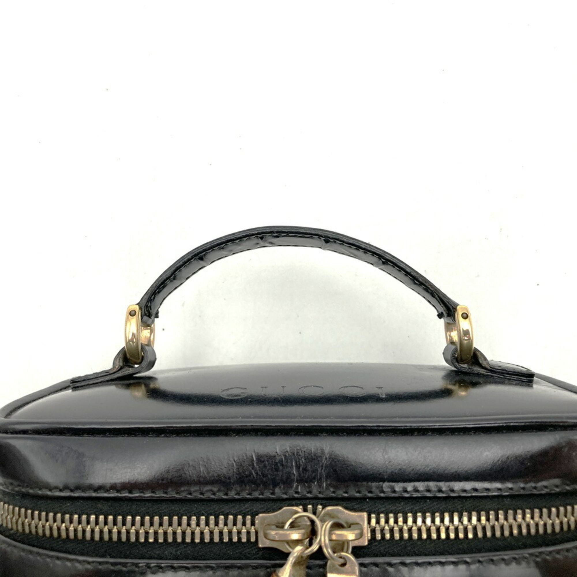 Leather Vanity Bag (Pre-Owned) - Gucci - Modalova
